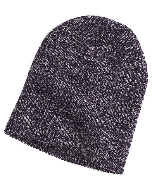 Big Accessories BA524 Ribbed Marled Beanie