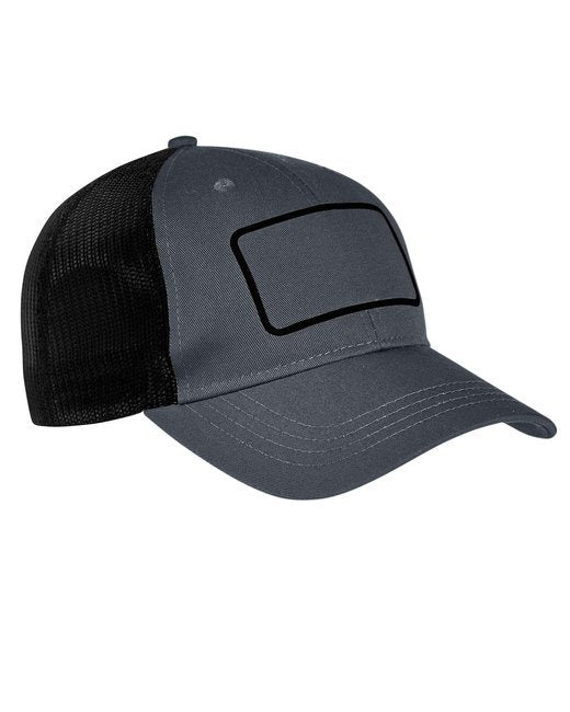 Big Accessories BA656T Patch Trucker Cap