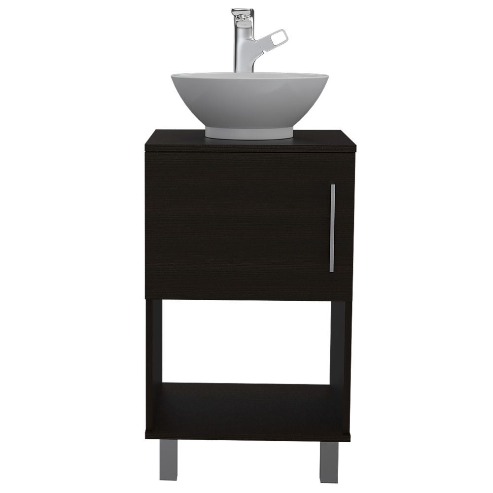 Single Bathroom Vanity Pigmag, Bathroom, Black