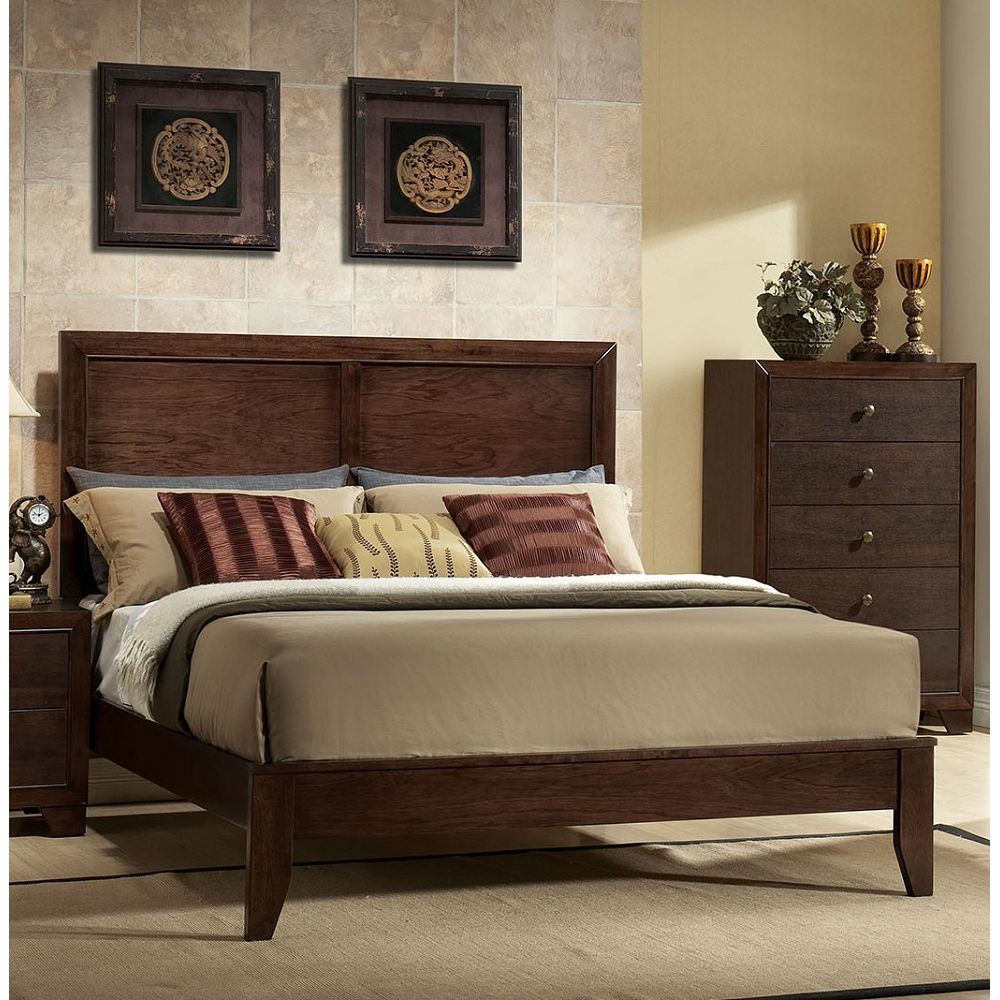 ACME Madison Eastern King Bed in Espresso 19567EK