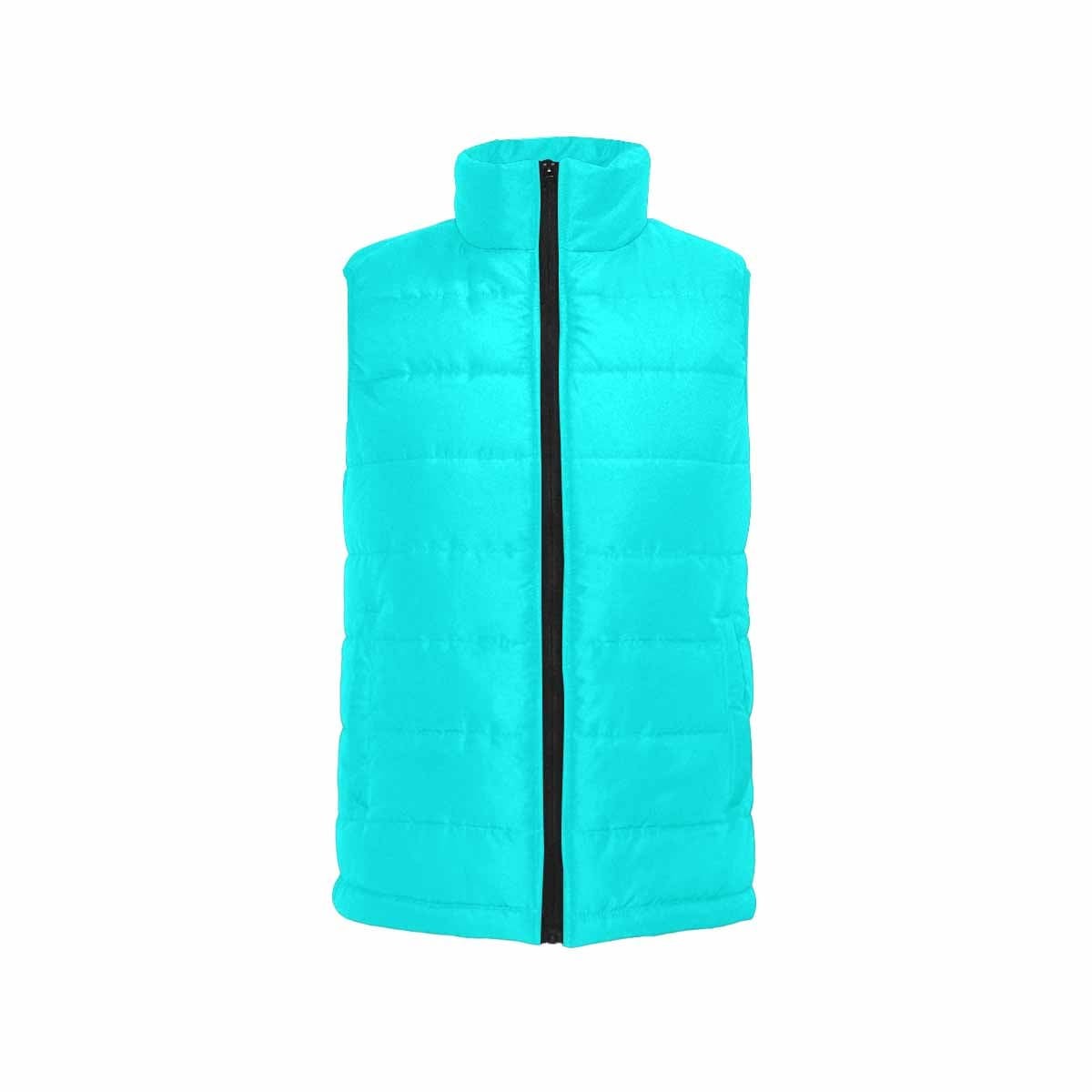 Aqua Green Mens Padded Vest