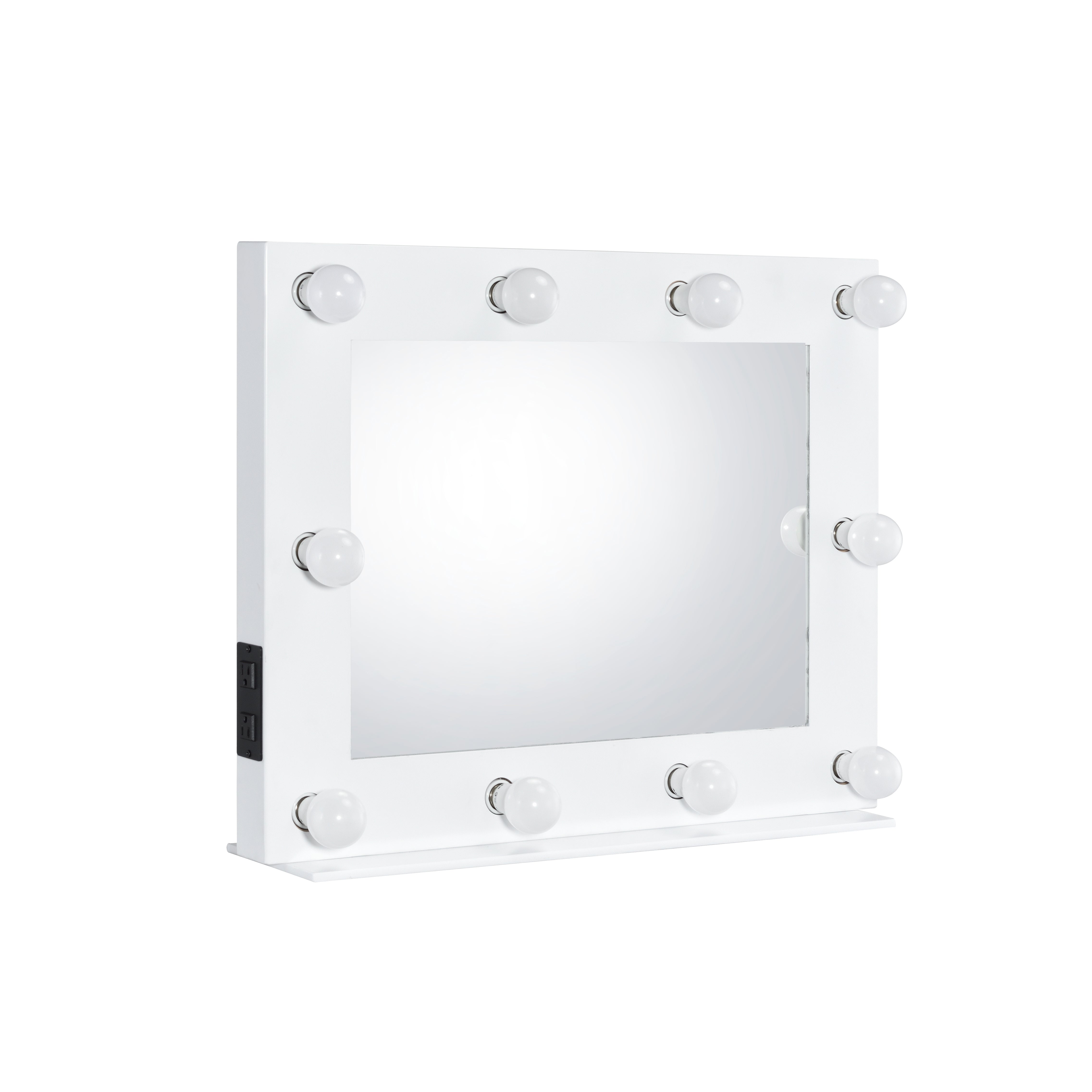 ACME Avery Accent Mirror, White Finish AC00759