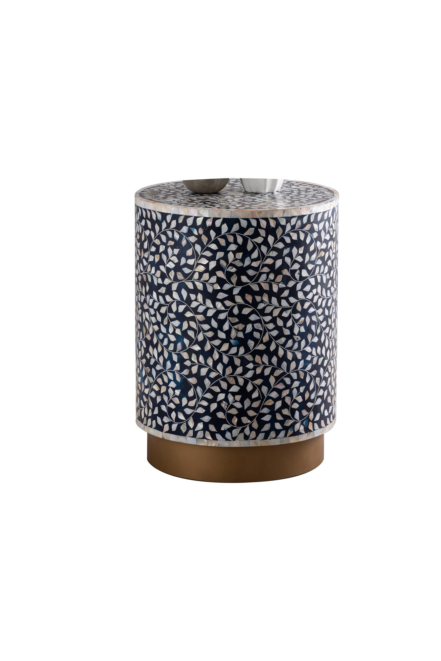 Luxe End Table Navy