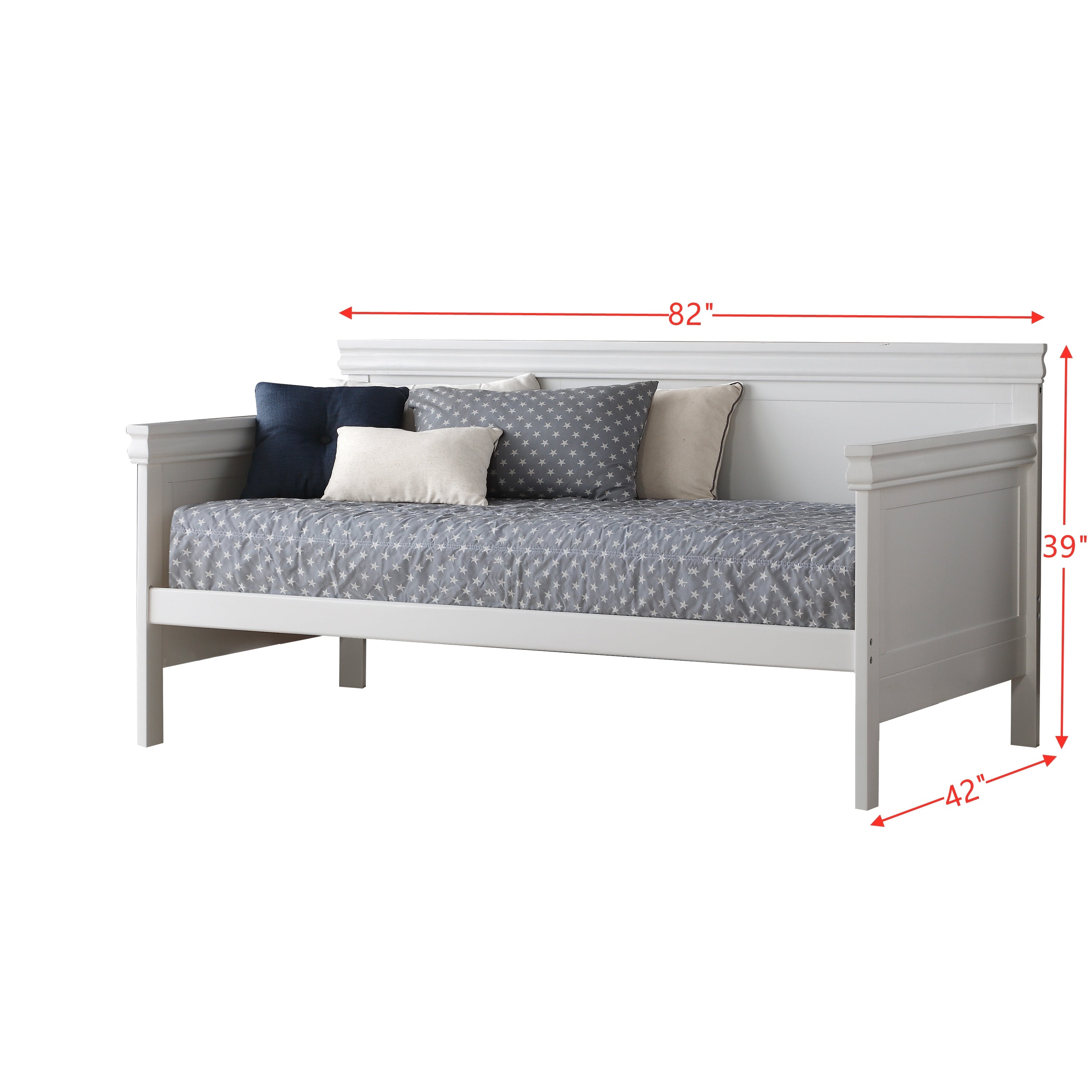 ACME Bailee Daybed (Twin Size) in White 39100 (trundle is sold separately)