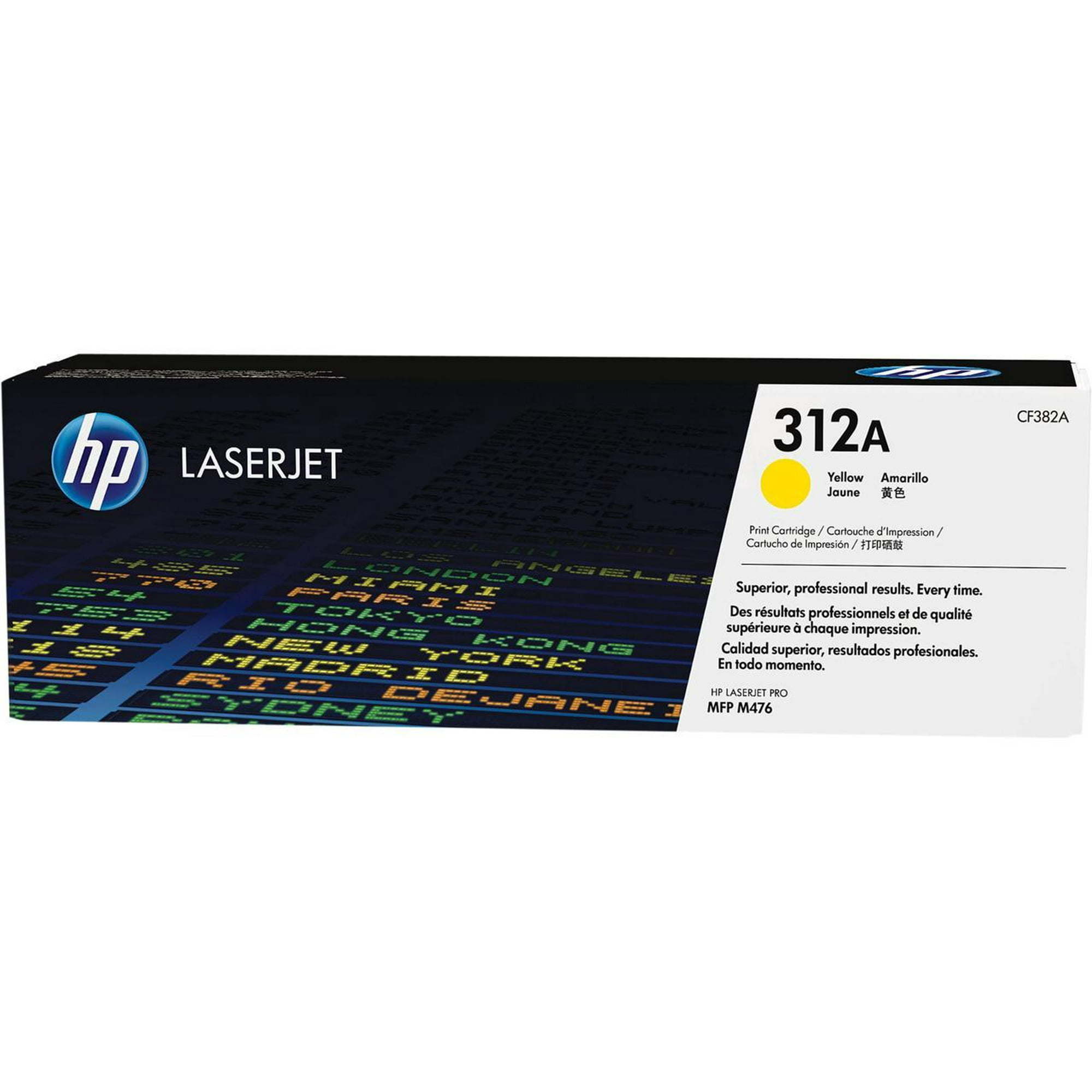 HP 312A (CF382A) Toner Cartridge, Yellow