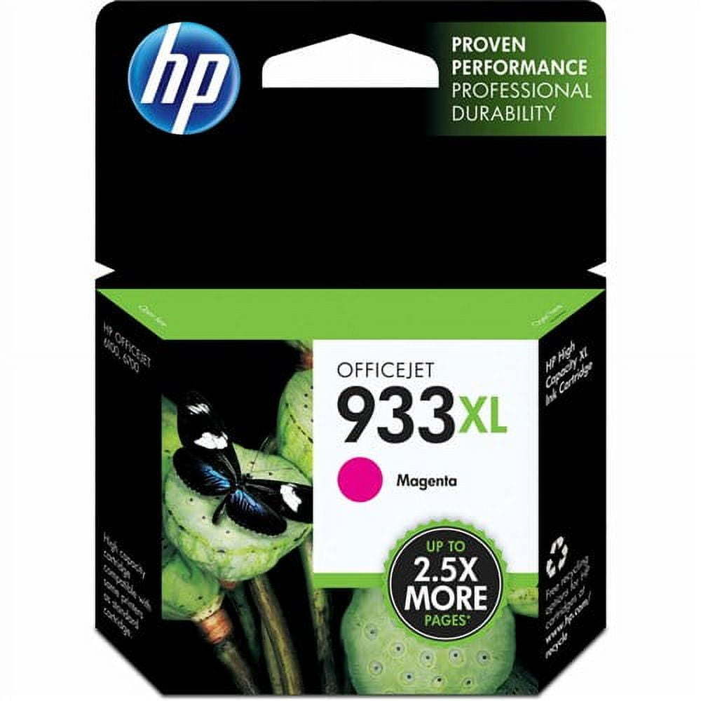 HP 933XL Ink Cartridge, Magenta (CN055AN)