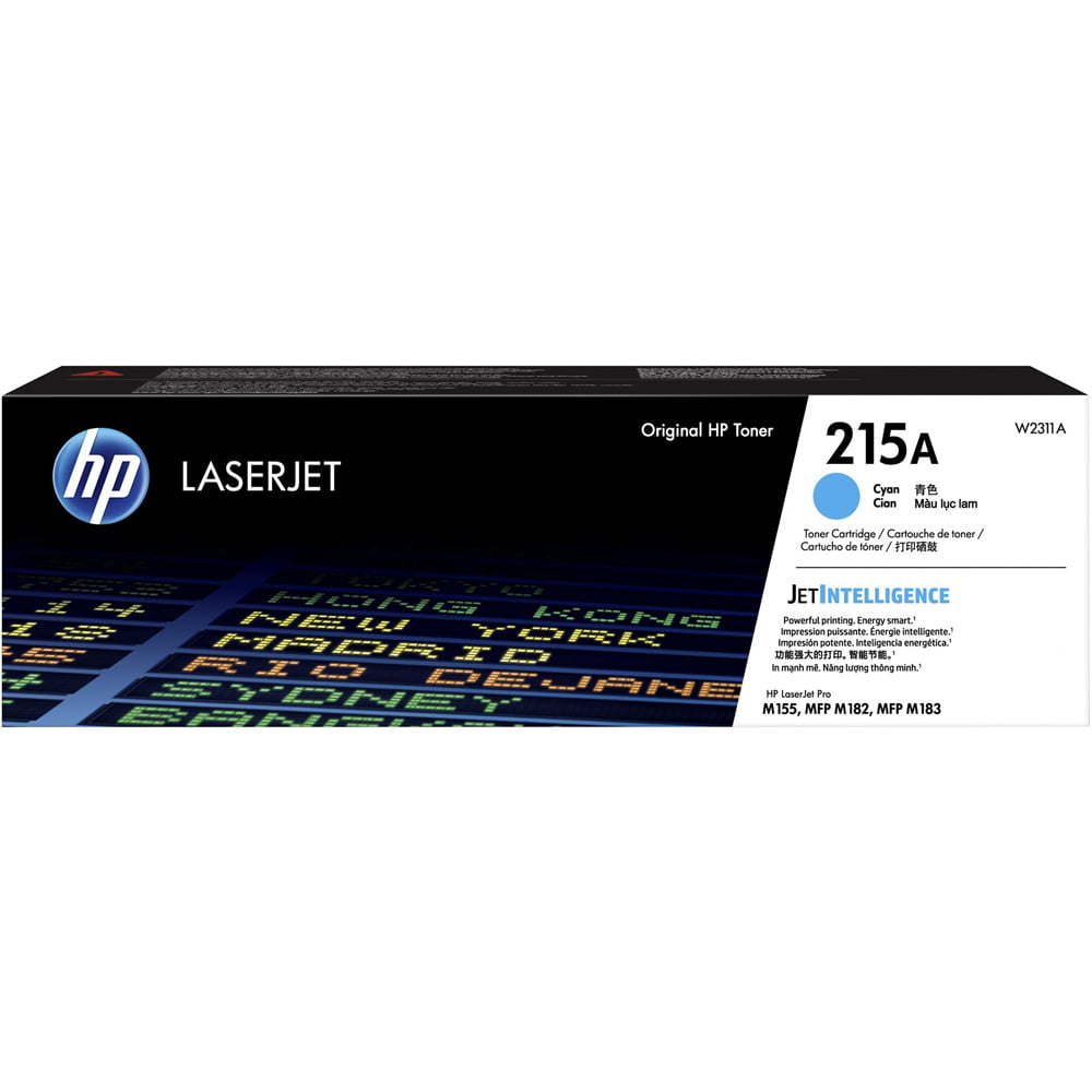 HP 215A (W2311A) Toner Cartridge, Cyan