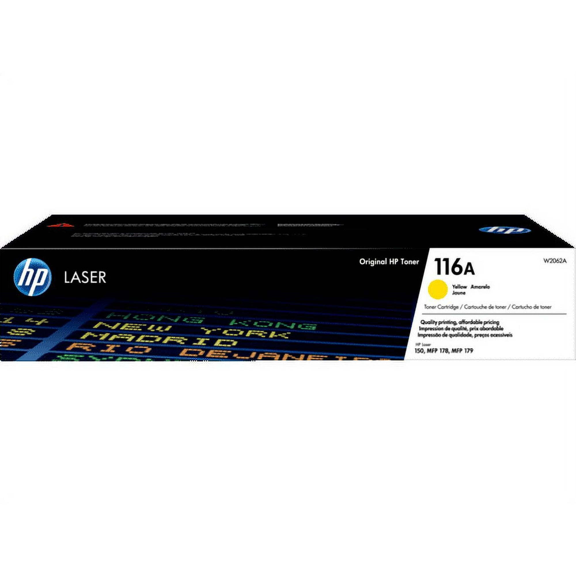 HP 116A (W2062A) Toner Cartridge, Yellow