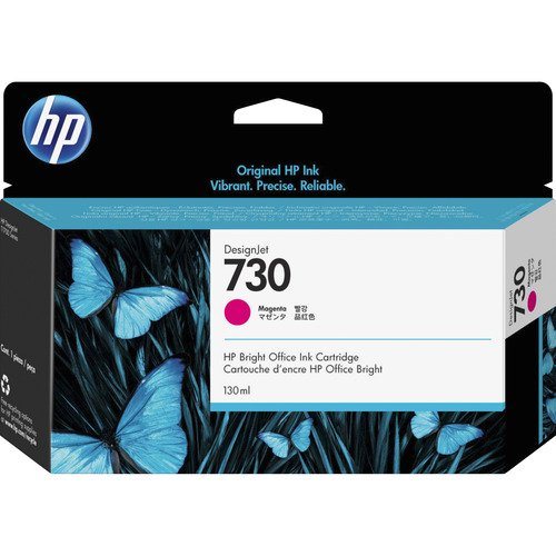 HP 730 (P2V63A) Ink Cartridge - Magenta Inkjet - 1 Each