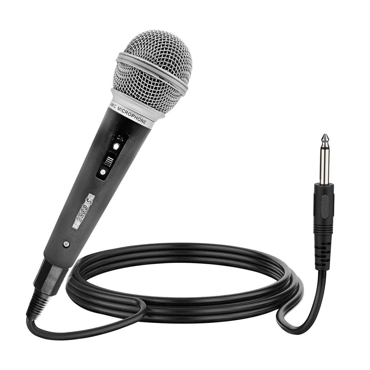 5 Core Microphone Wired Dynamic Vocal Handheld Mic Cardioid Karaoke Unidirectional Microfono w On and Off Switch Includes XLR Audio Cable for Singing, Public Speaking & Parties PM 58