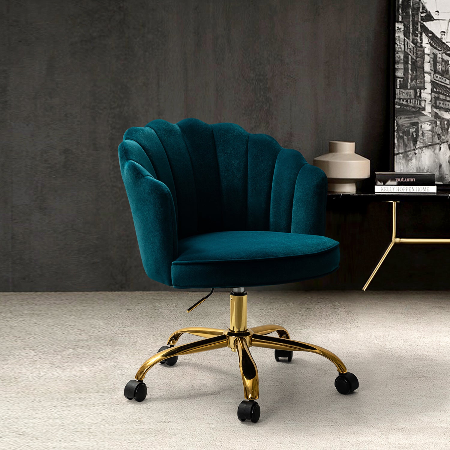 Belanda Task Chair-TEAL