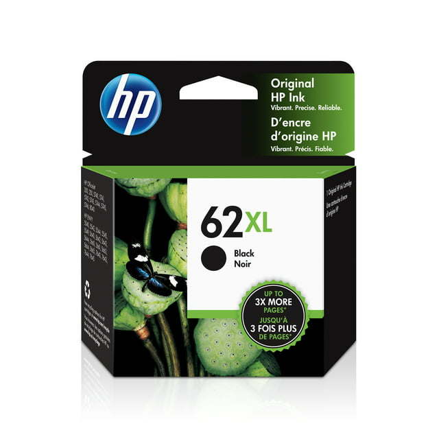 HP 62XL Black Original Ink Cartridge (C2P05AN)