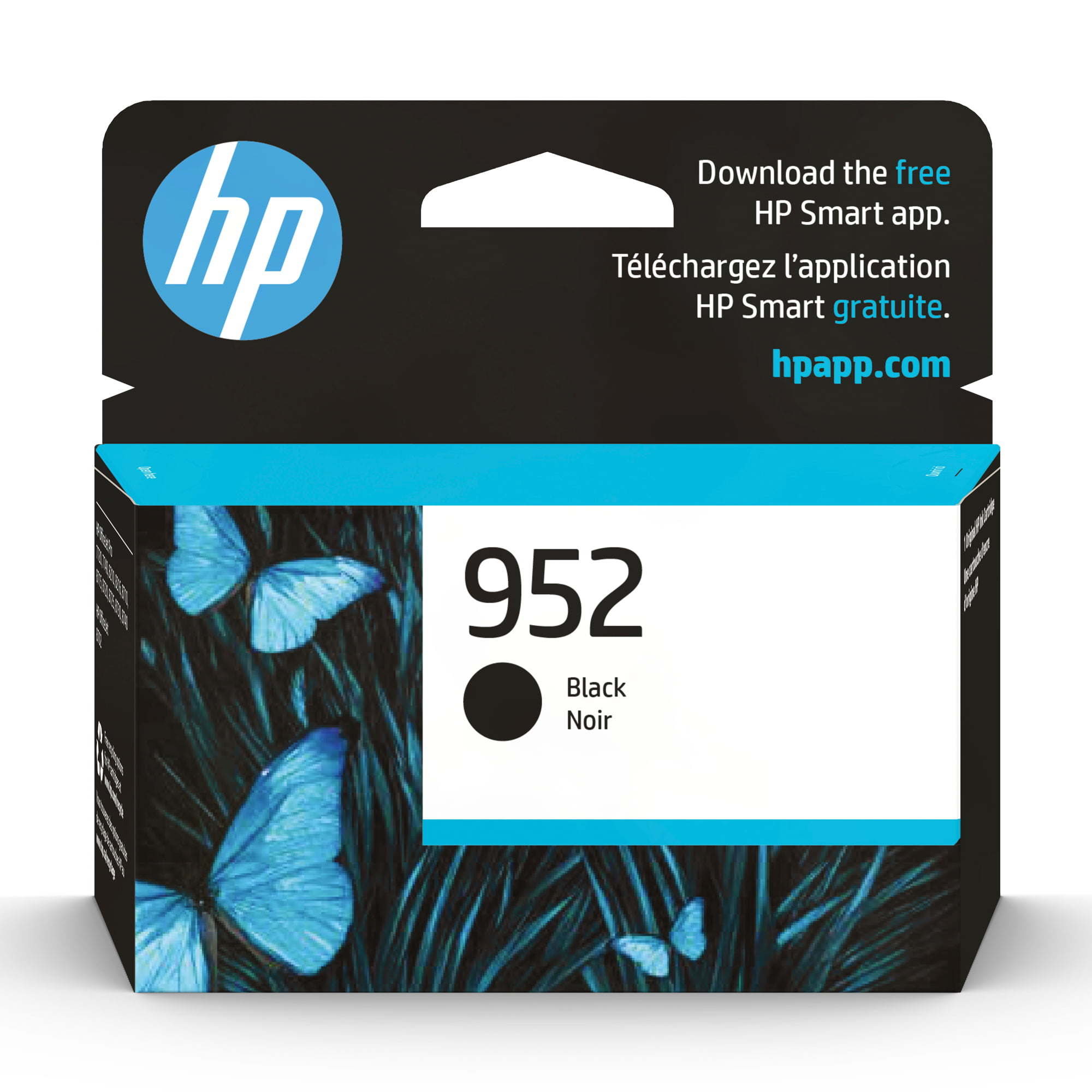 HP 952 Ink Cartridge, Black (F6U15AN)