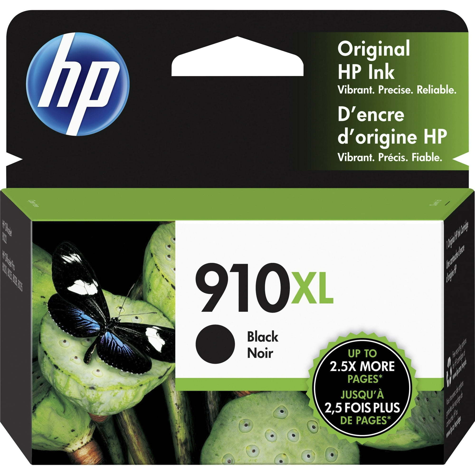 HP 910XL Ink Cartridge, Black (3YL65AN)