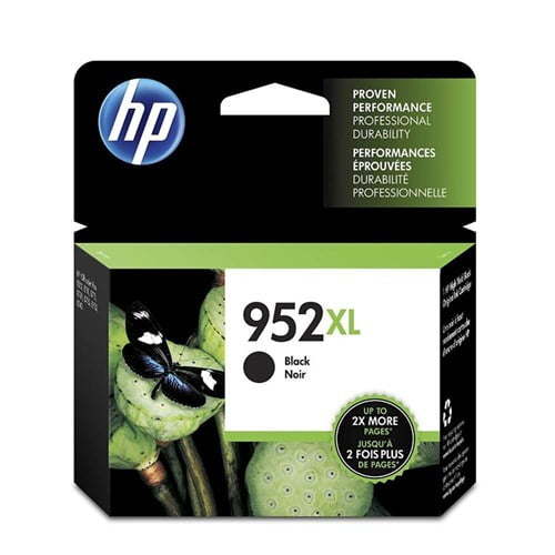 HP 952XL Ink Cartridge, Black (F6U19AN)