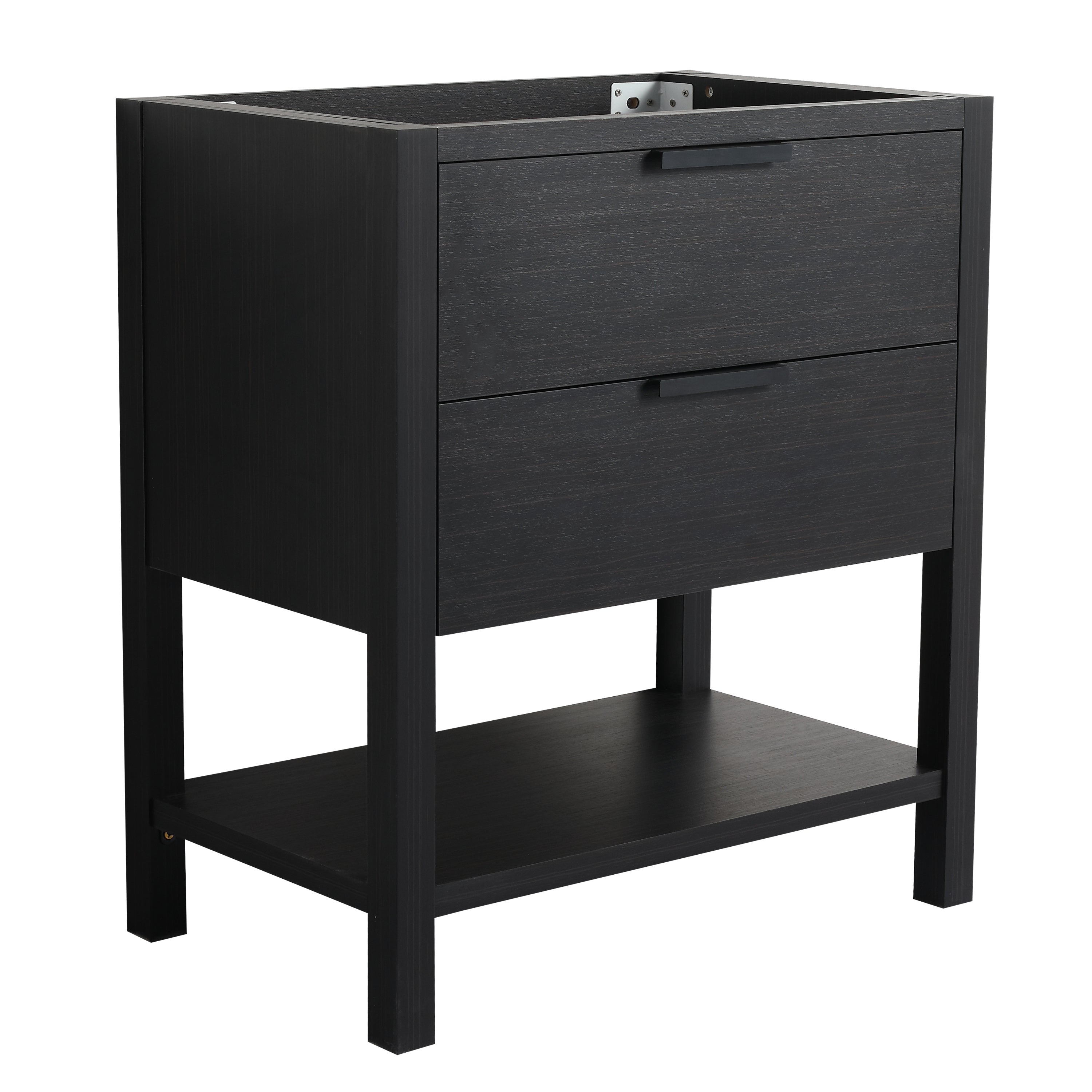 30 Inch Bathroom Vanity Plywood With 2 Drawers (Only Vanity ,without Basin)-BVB01030BCT