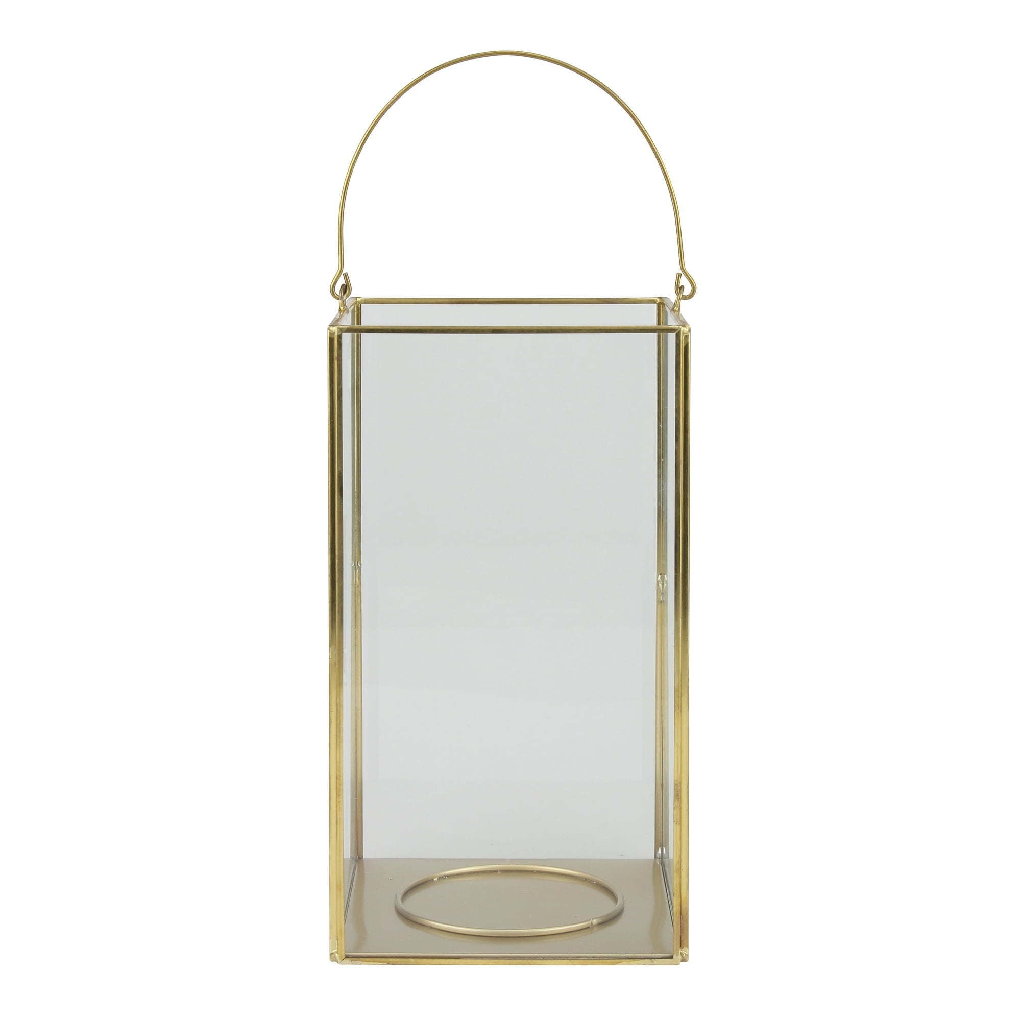 Better Homes & Gardens Decorative Gold Metal Lantern Large [Delivery]