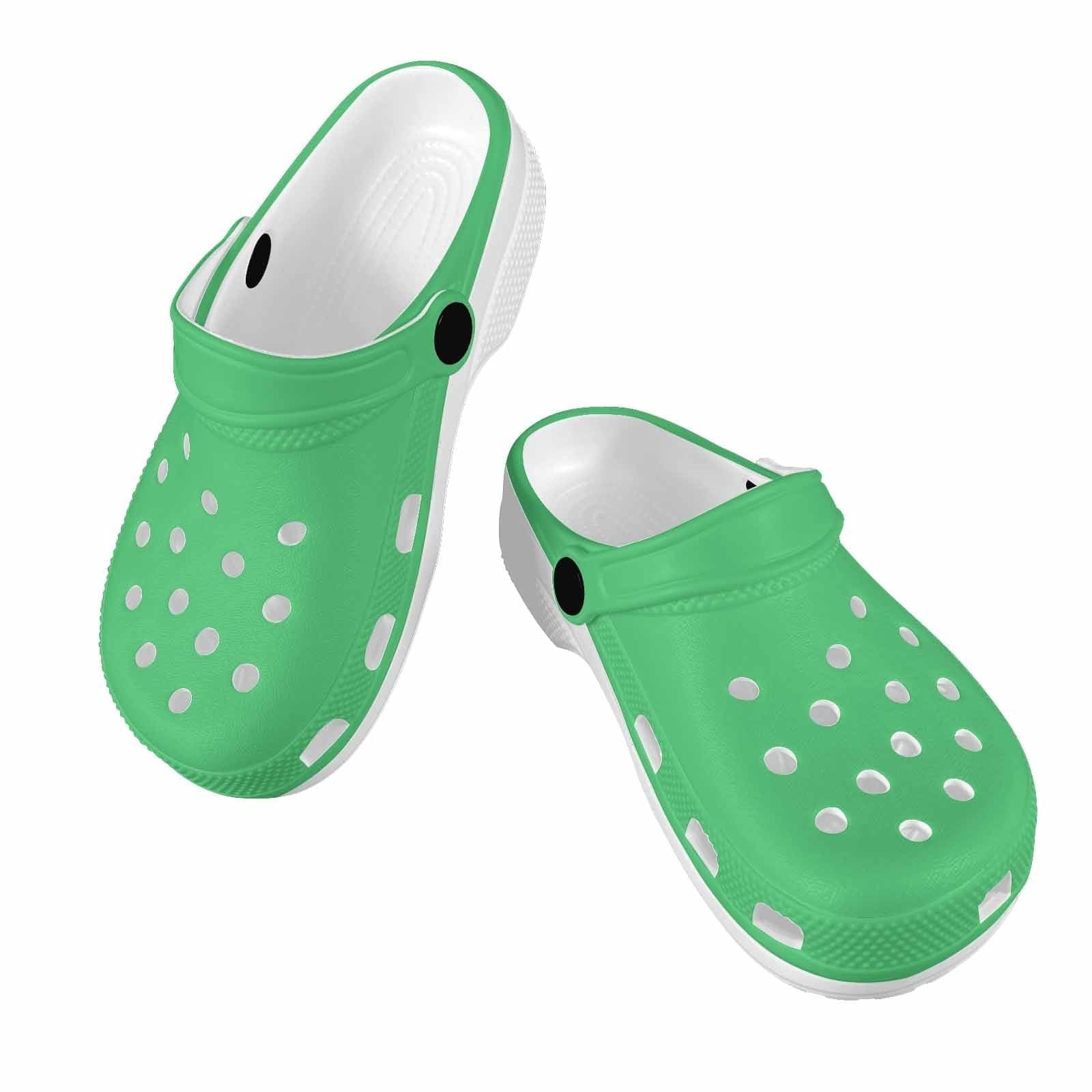 Emerald Green Clogs For Youth