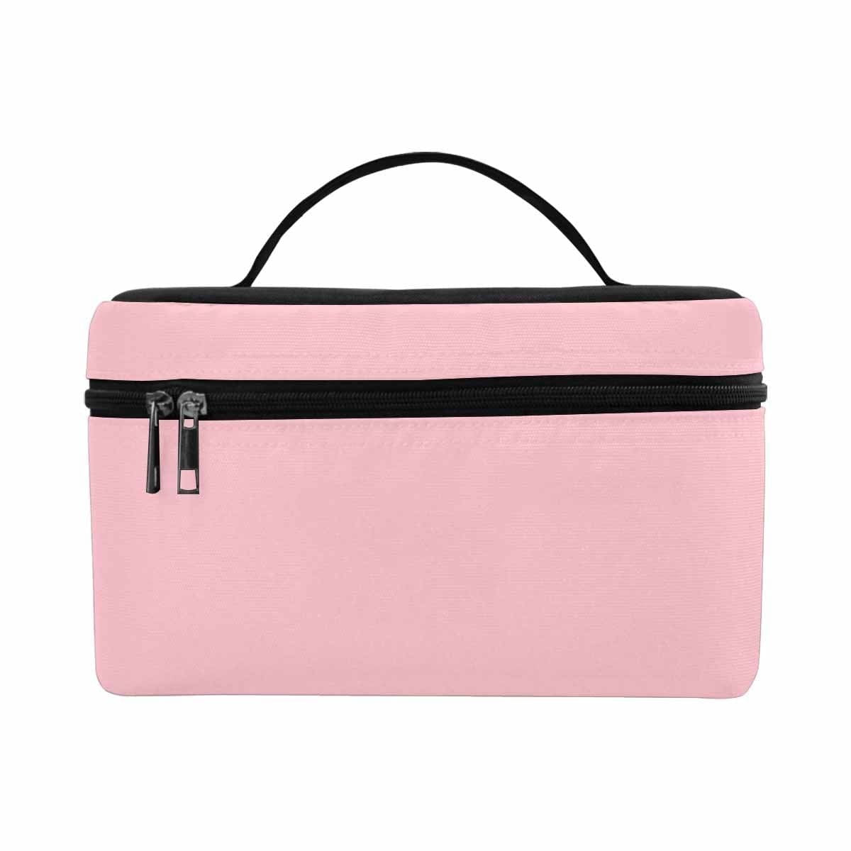 Cosmetic Bag, Pink Travel Case