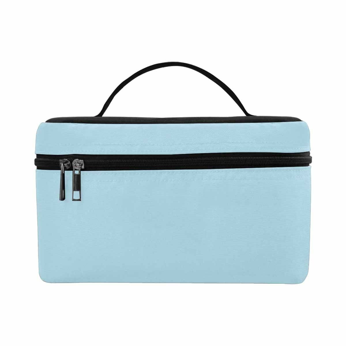 Cosmetic Bag, Light Blue Travel Case