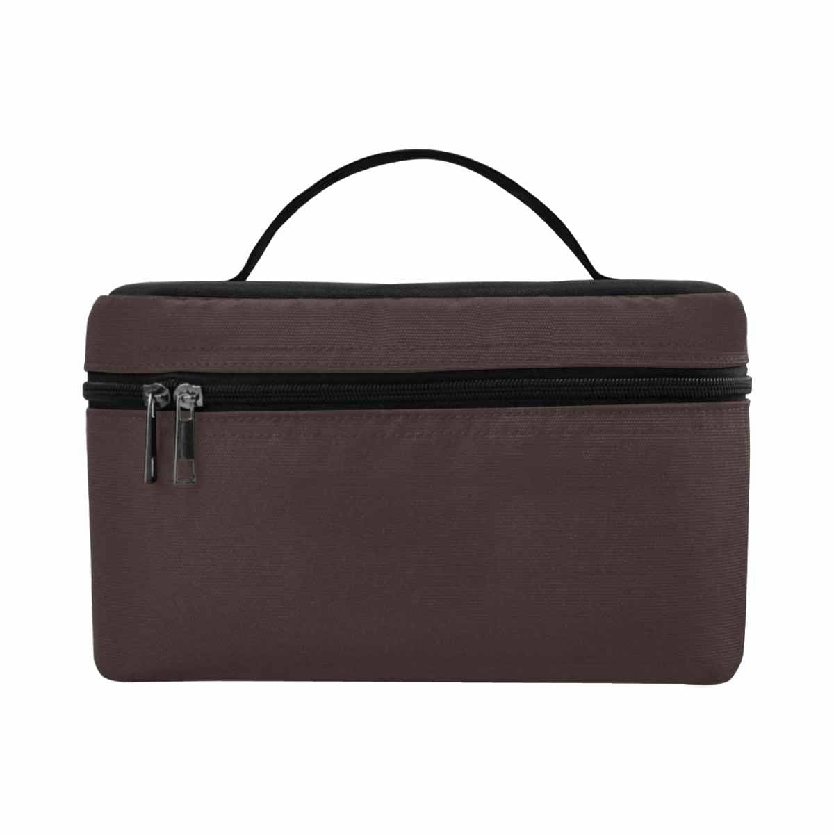 Cosmetic Bag, Carafe Brown Travel Case