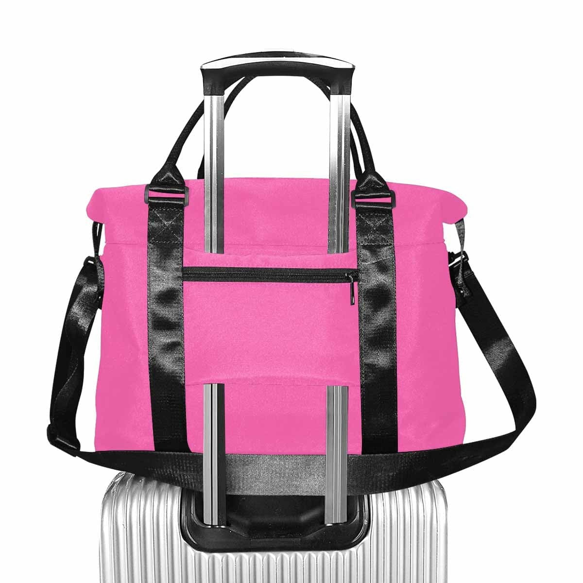 Hot Pink Duffel Bag, Large Travel Carry On