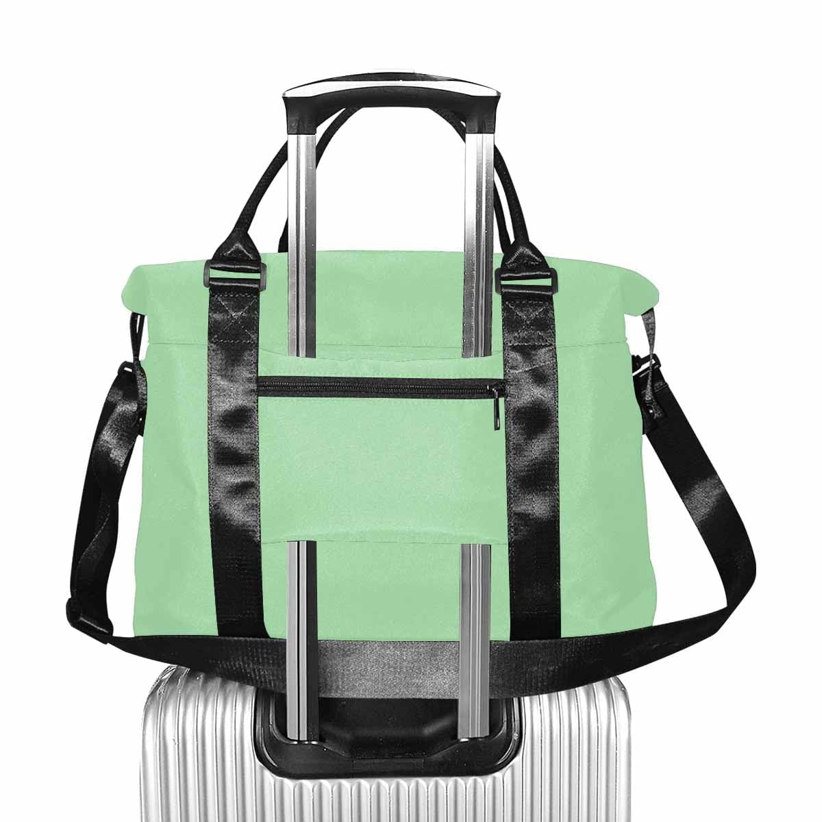 Celadon Green Duffel Bag, Large Travel Carry On