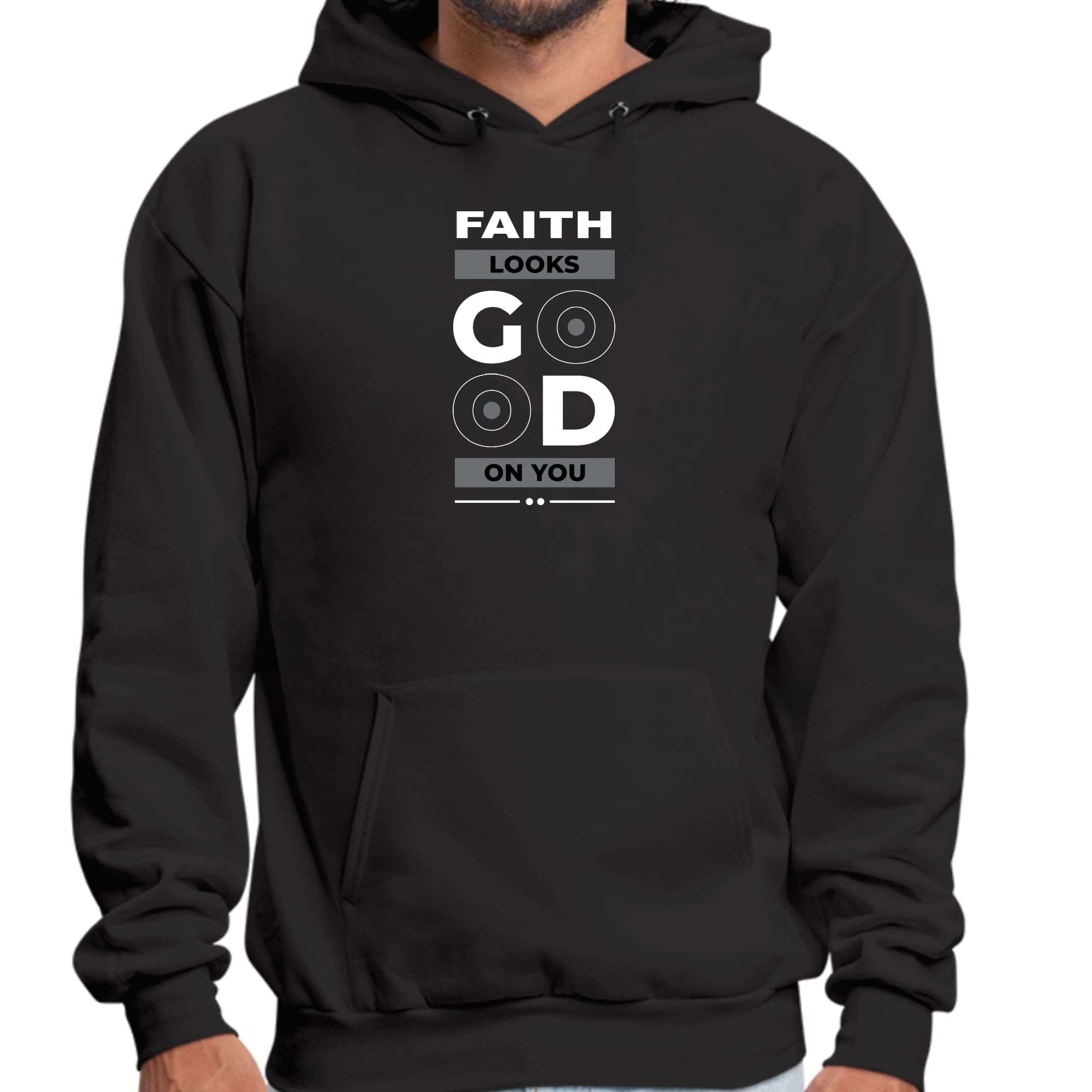 Faith Looks Good On You Graphic Hoodie