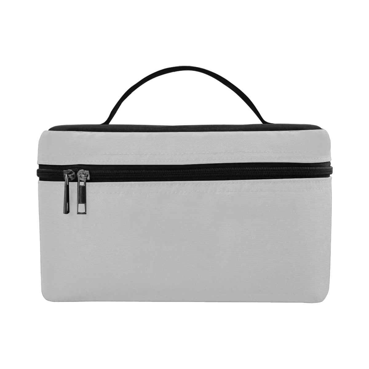 Cosmetic Bag, Light Grey Travel Case