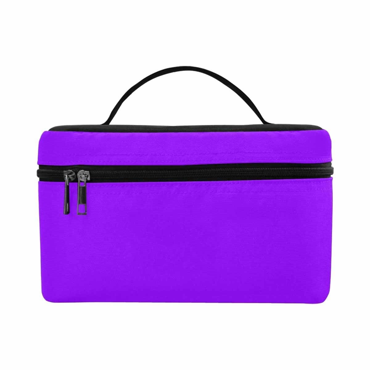 Cosmetic Bag, Violet Travel Case