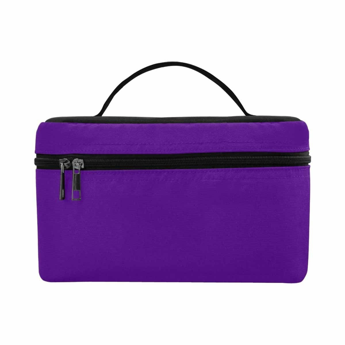 Cosmetic Bag, Indigo Purple Travel Case