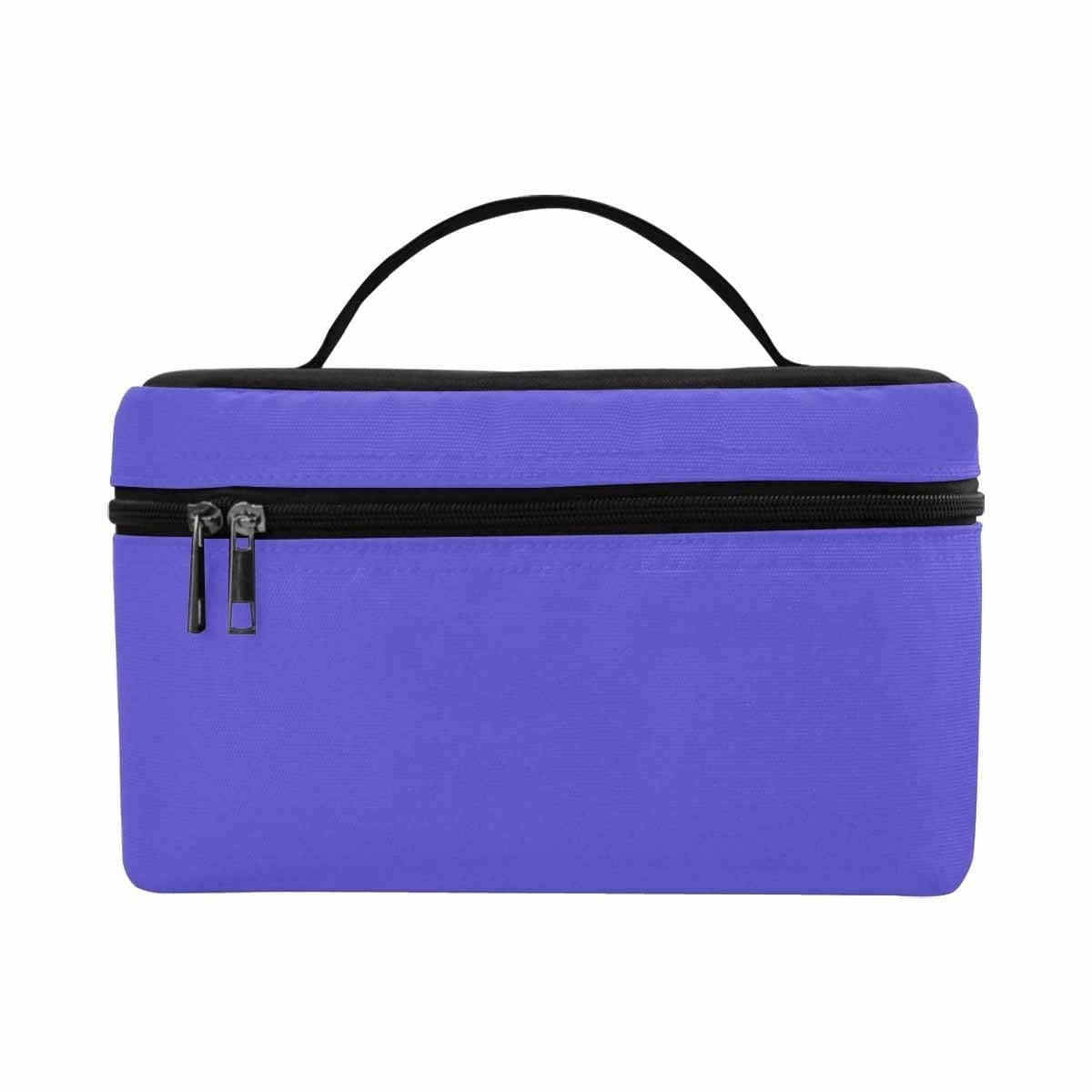 Cosmetic Bag, Blue Iris Travel Case