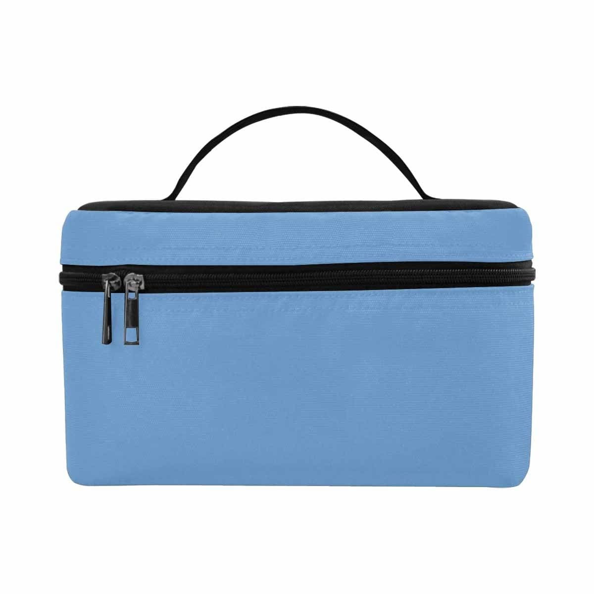 Cosmetic Bag, Blue Gray Travel Case