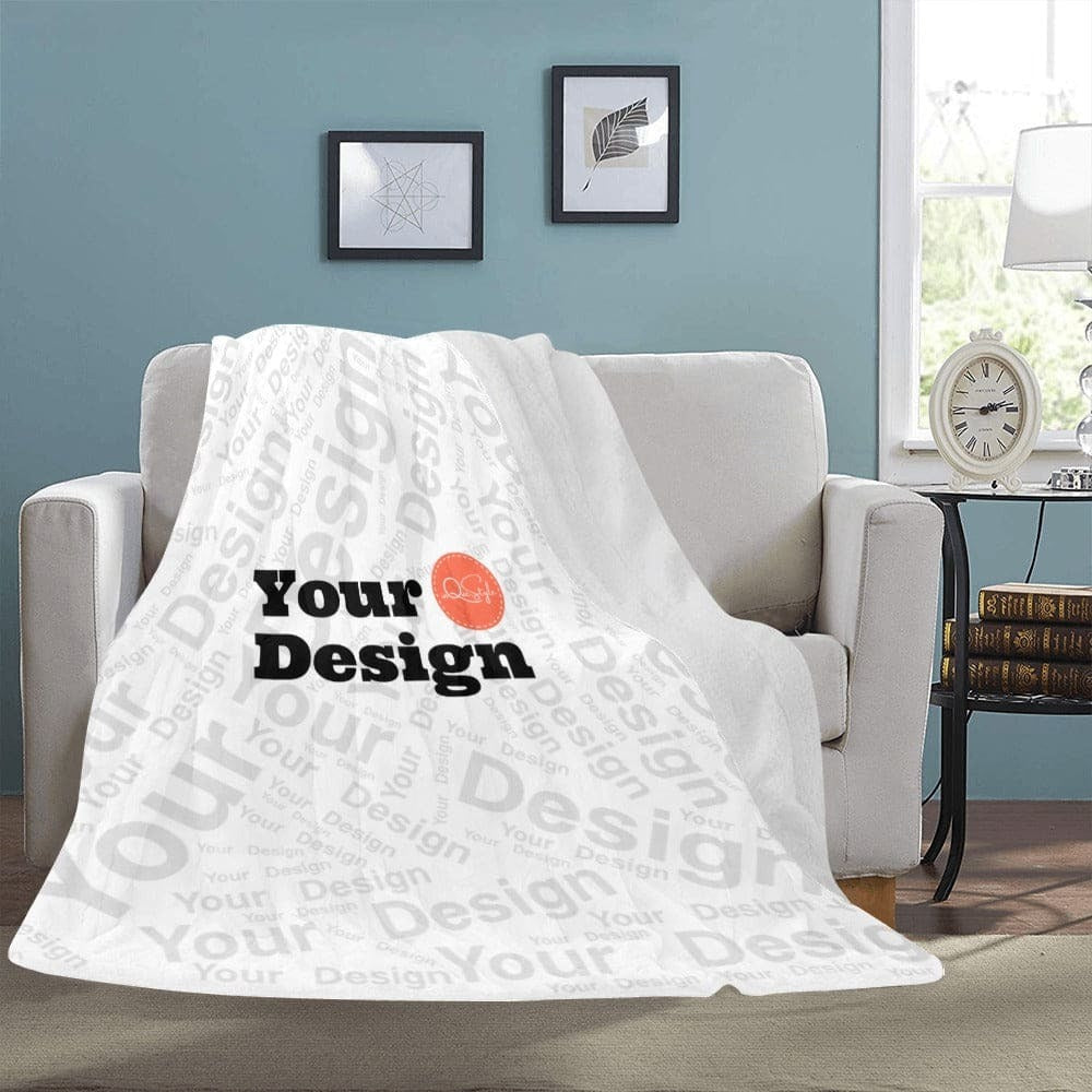 Custom Your Design - Microsoft Fleece Blanket