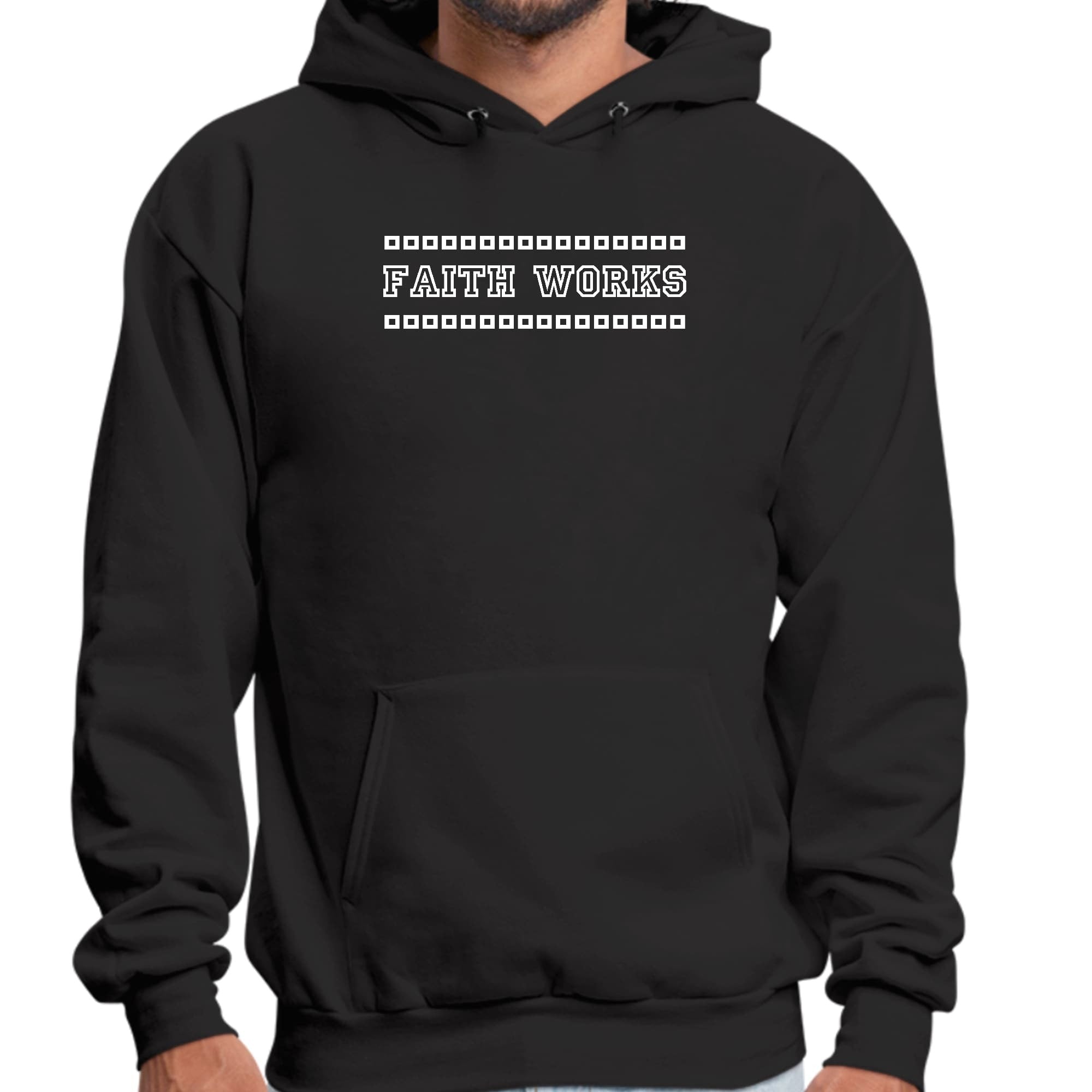 Faith Works Illustration Graphic Hoodie