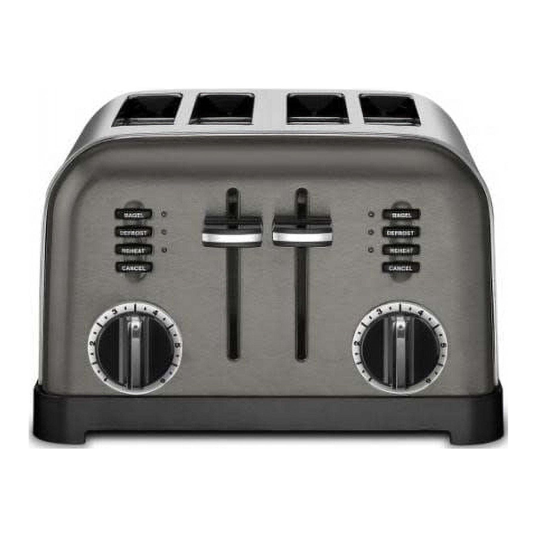 Cuisinart 4 Slice Metal Classic Toaster, New, CPT-180BKSP1