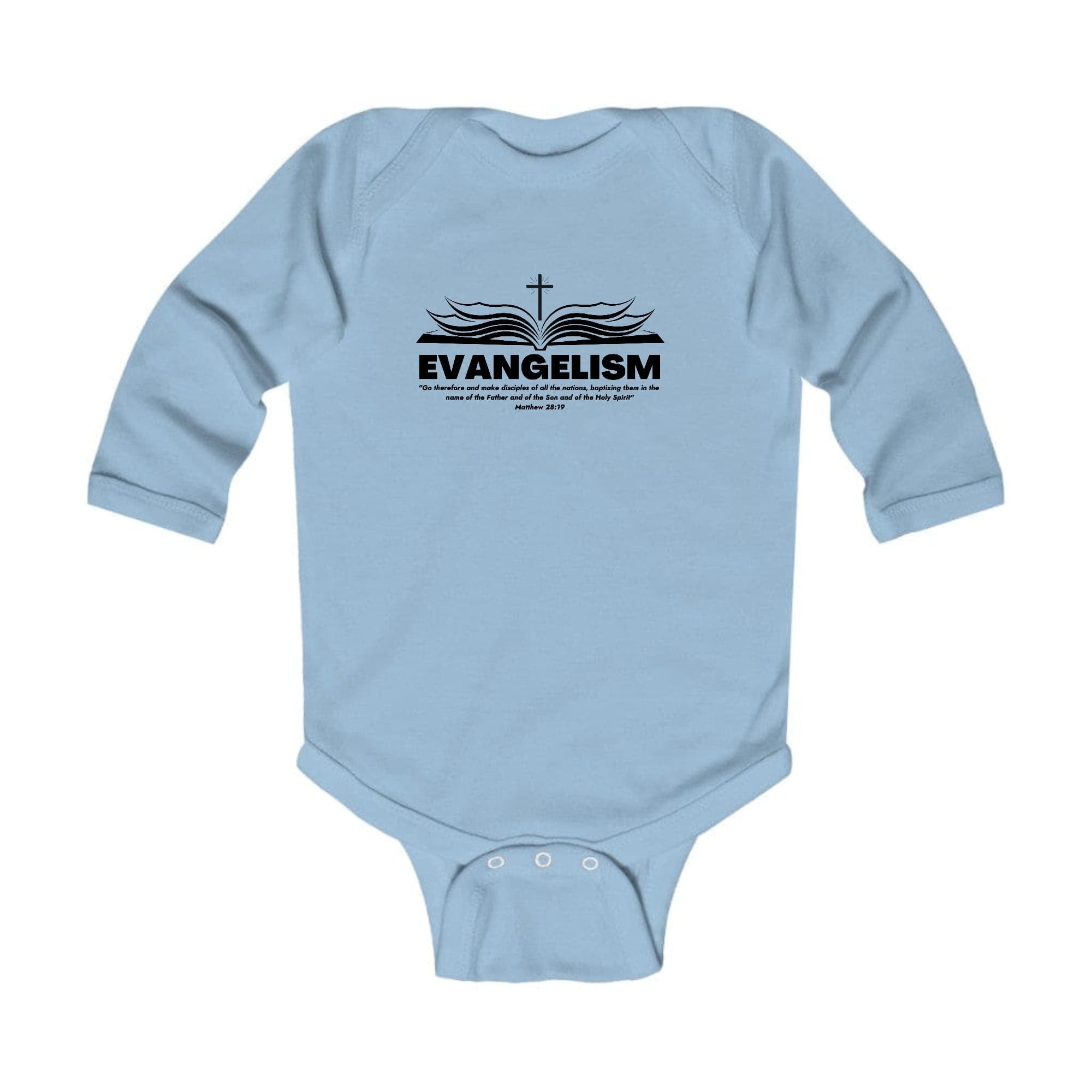 Infant Long Sleeve Graphic T-shirt Evangelism - Go Therefore And Make