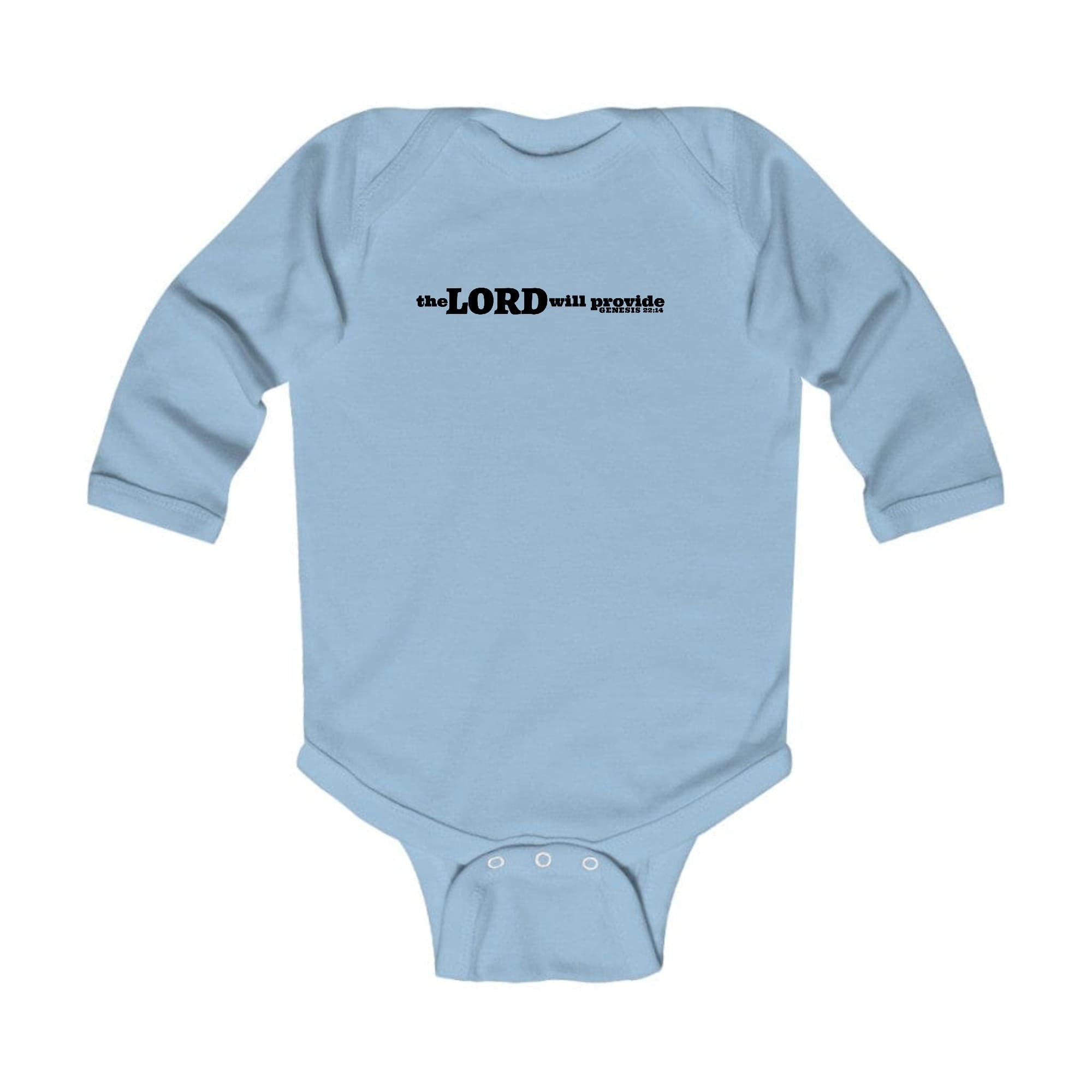 Infant Long Sleeve Graphic T-shirt The Lord Will Provide - Genesis 22