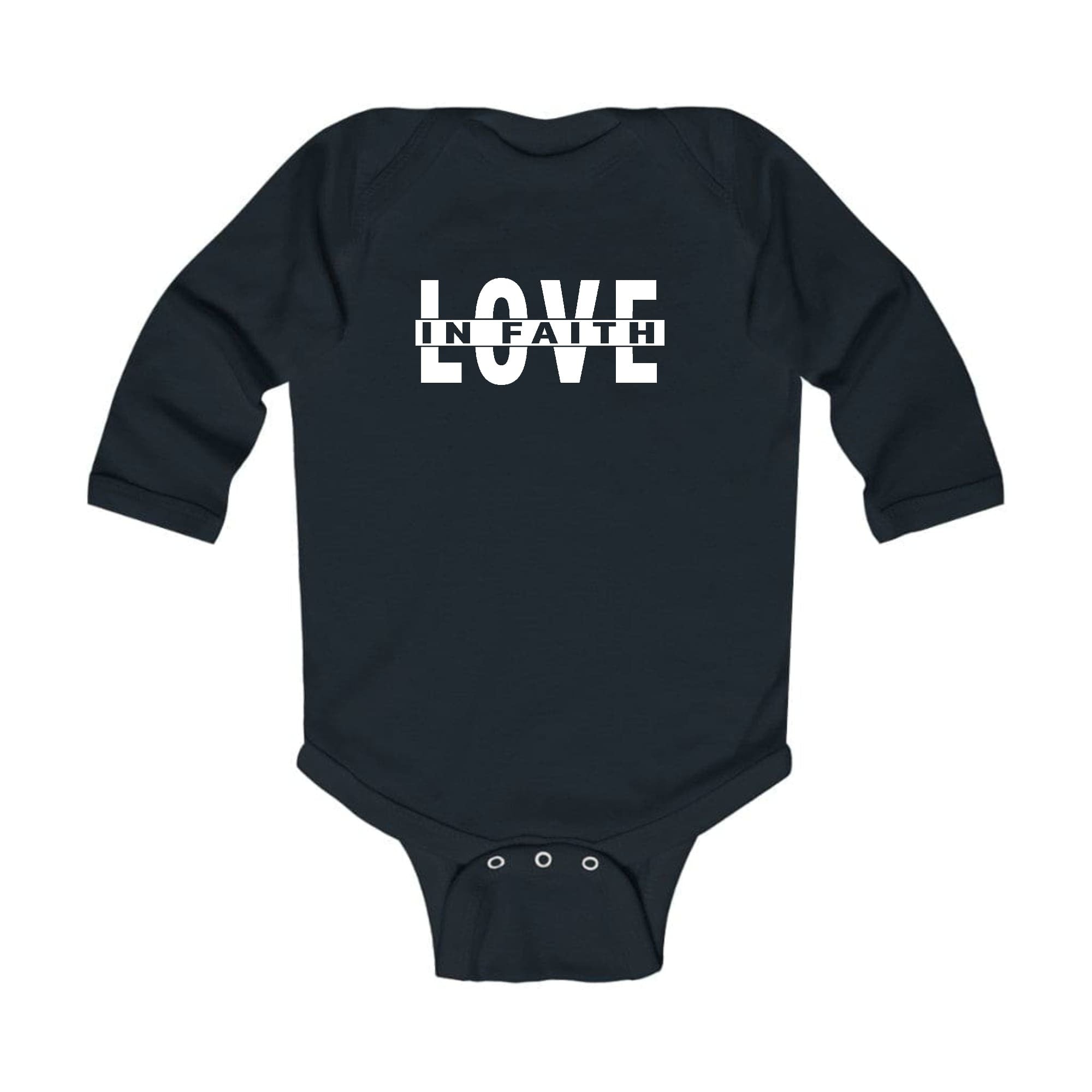 Infant Long Sleeve Graphic T-shirt Love In Faith