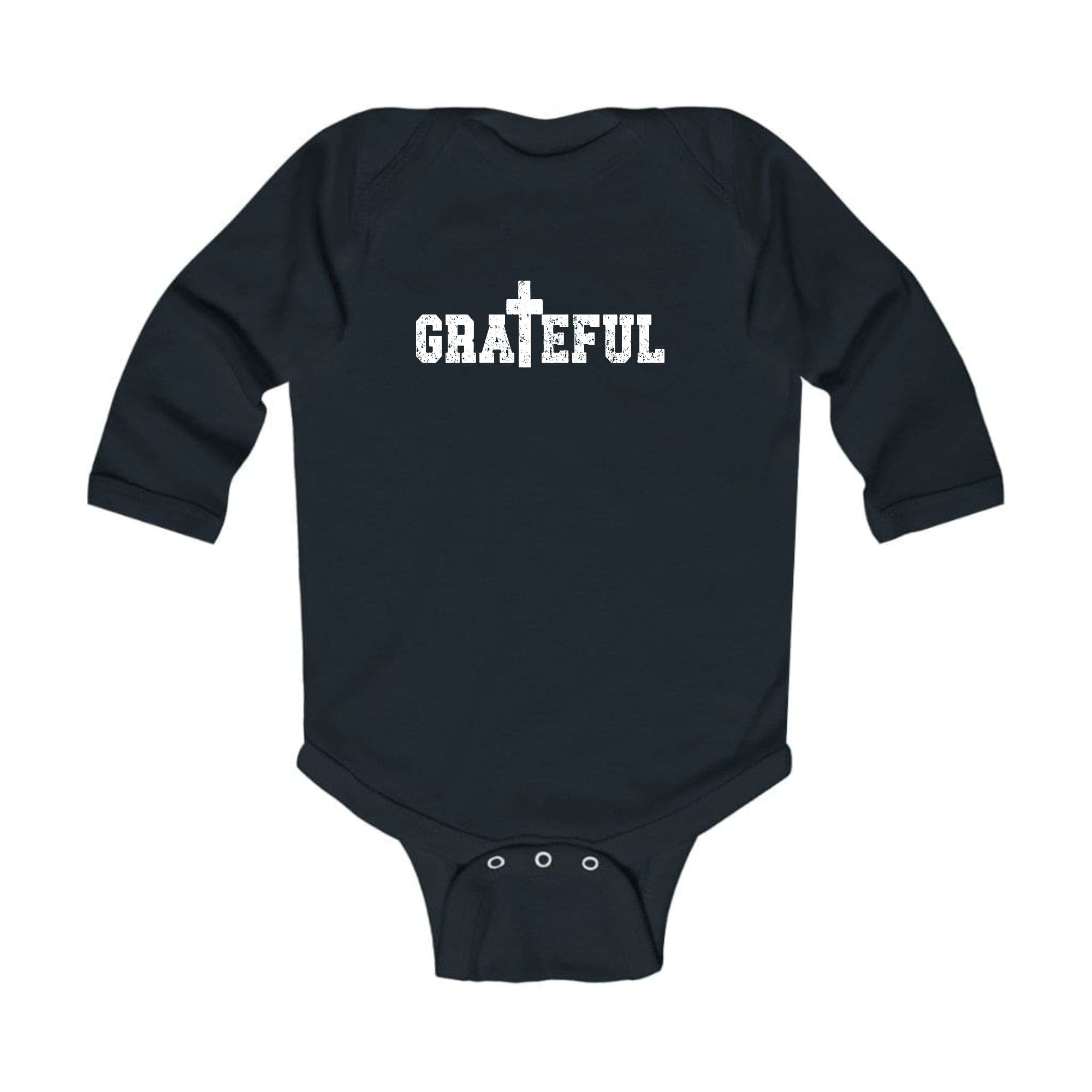 Infant Long Sleeve Graphic T-shirt Grateful Cross Illustration