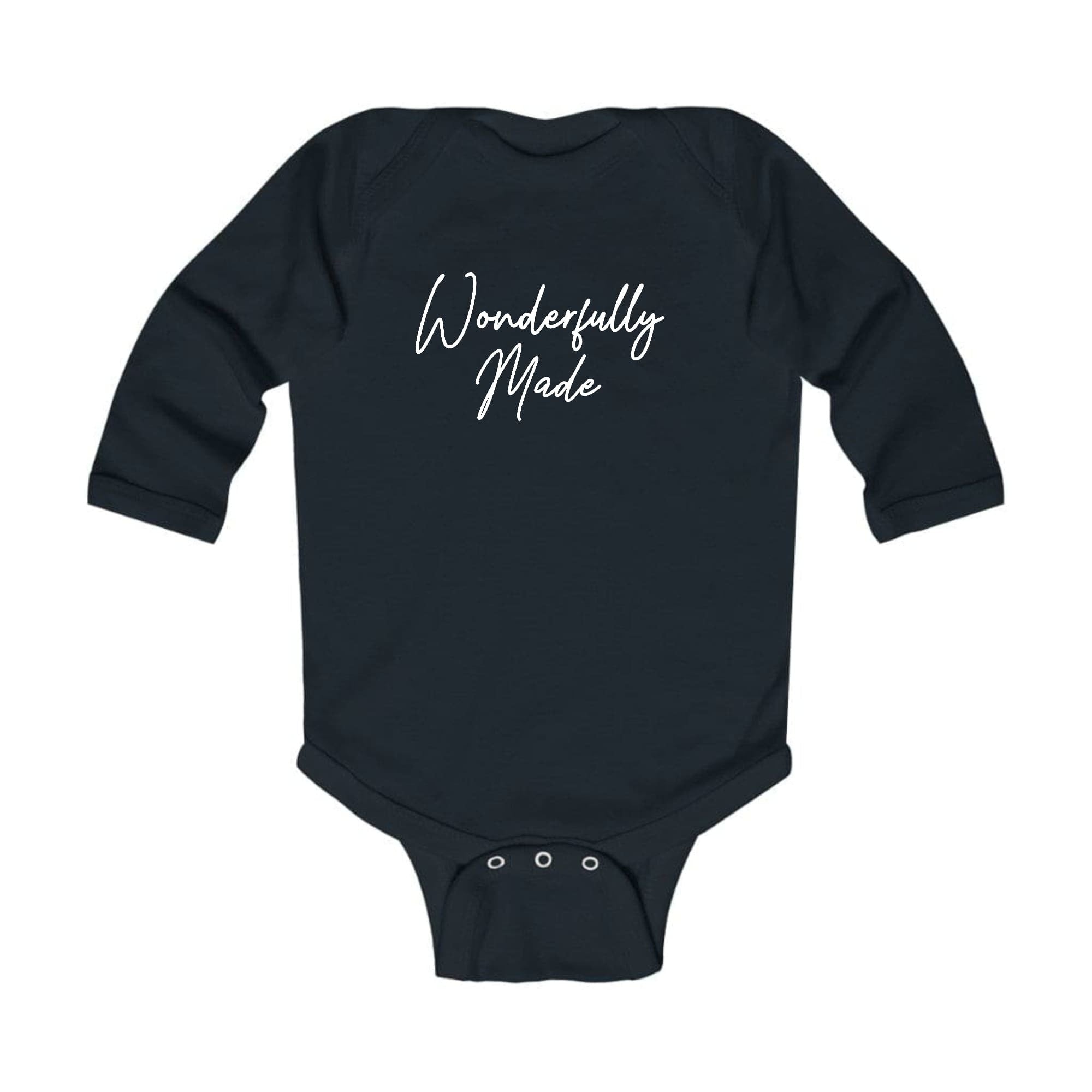 Infant Long Sleeve Graphic T-shirt Wonderfully Made