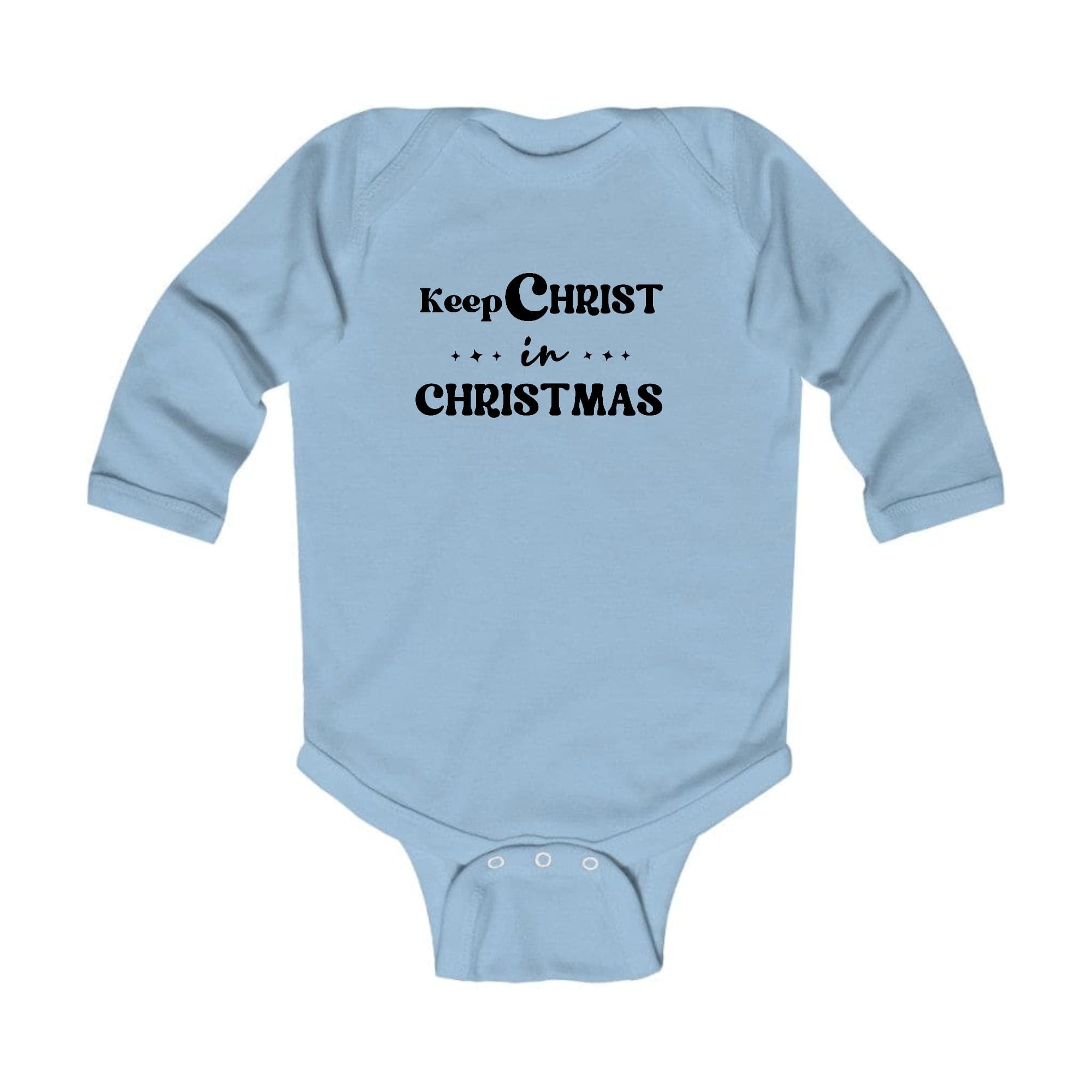 Infant Long Sleeve Graphic T-shirt Keep Christ In Christmas,