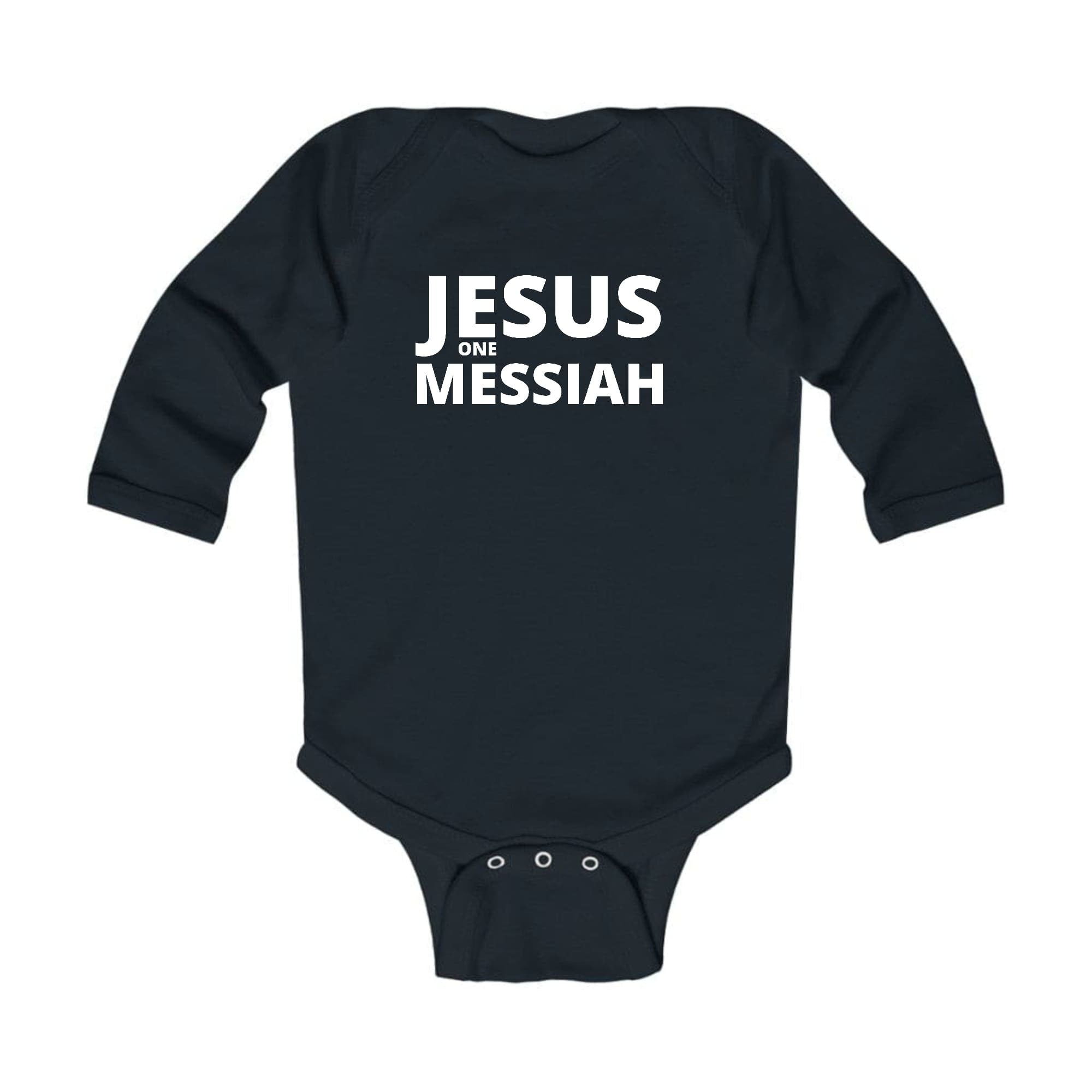 Infant Long Sleeve Graphic T-shirt Jesus One Messiah