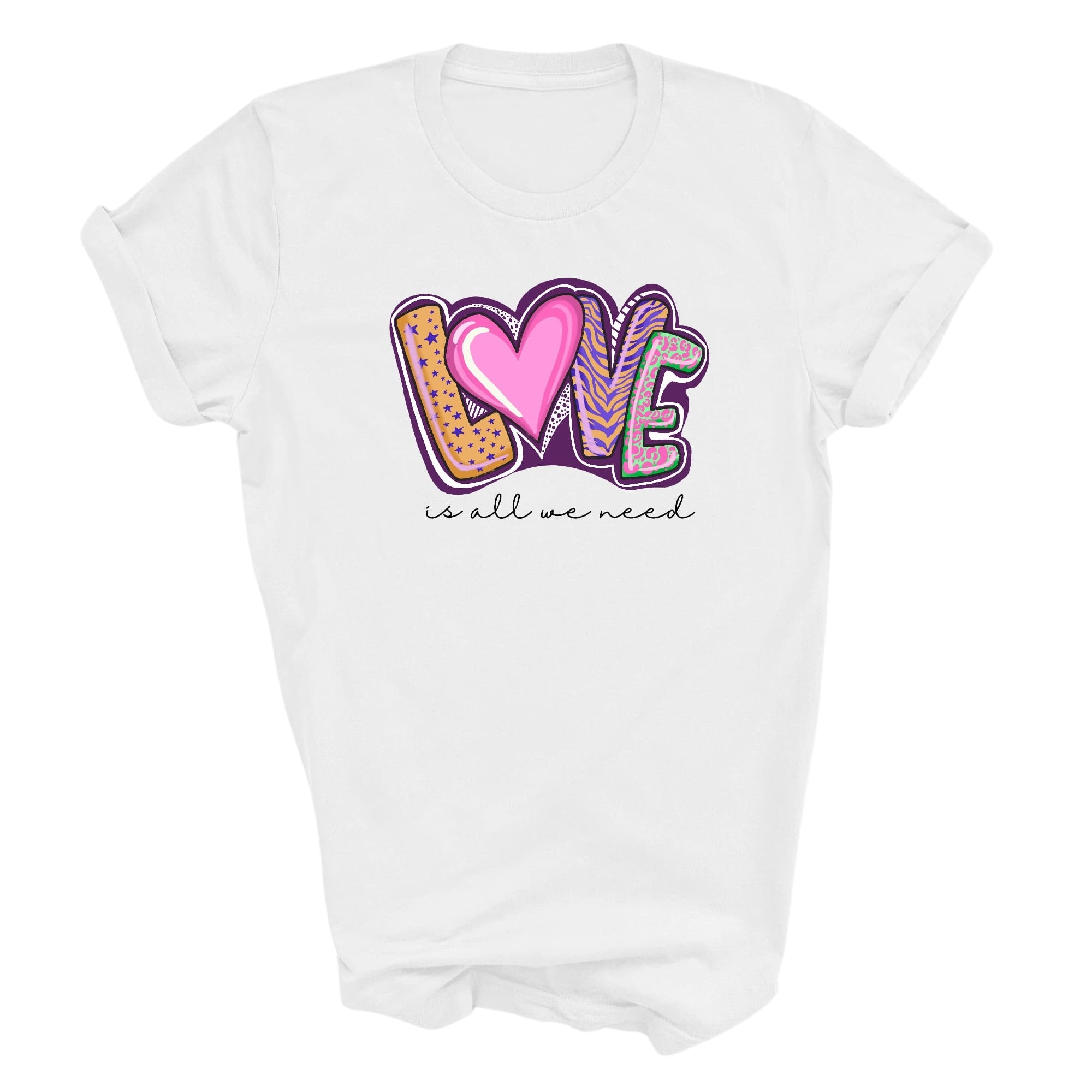 Graphic Tee T-shirt Say It Soul - Love Is All We Need