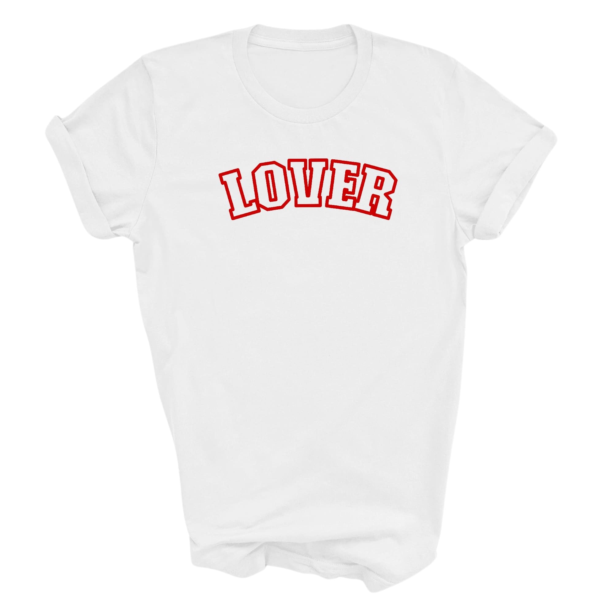 Graphic Tee T-shirt Say It Soul Lover, Red