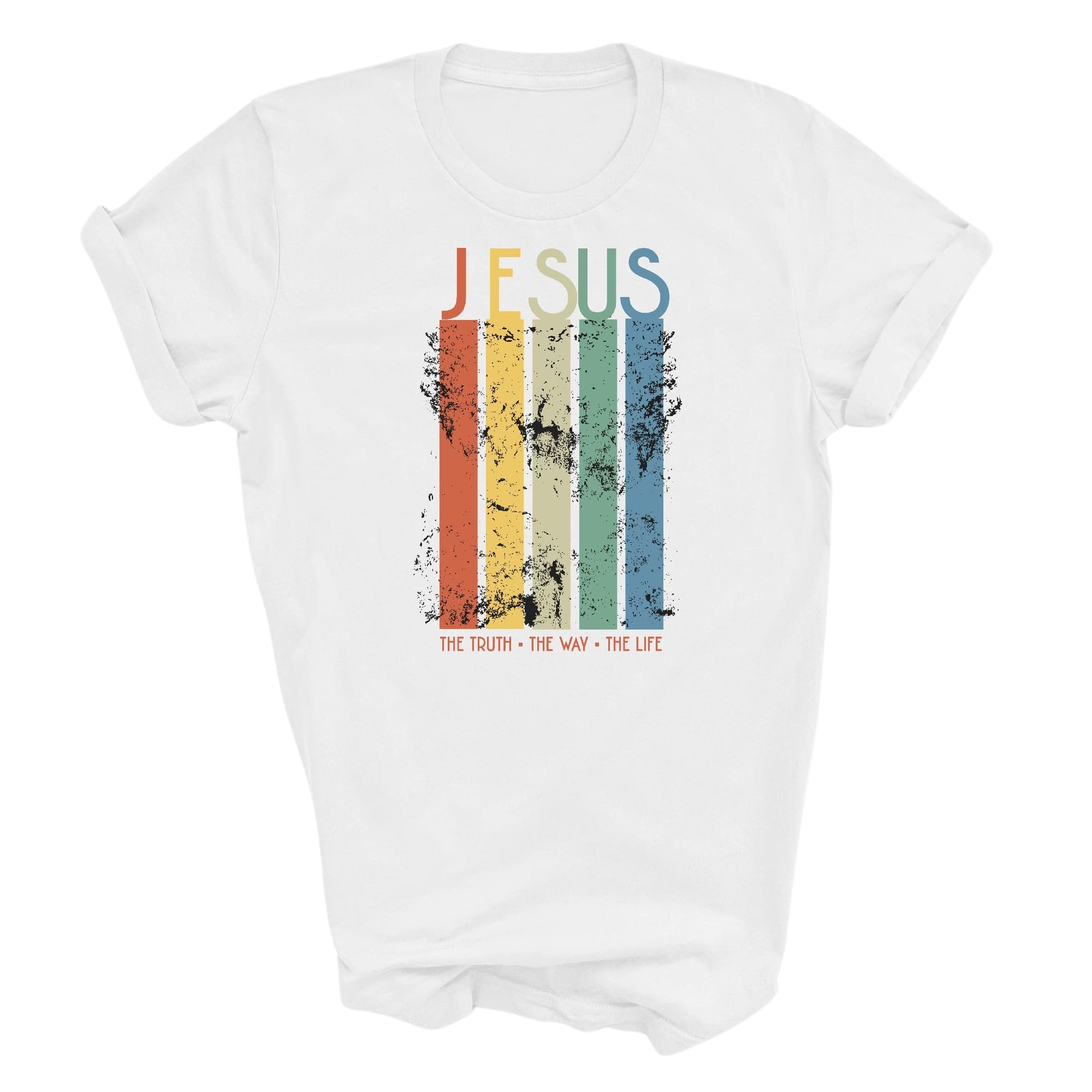 Graphic Tee T-shirt Jesus The Truth The Way The Life, Christian