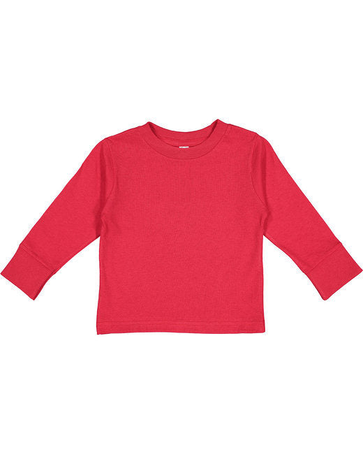 Toddler Long-Sleeve T-Shirt - WHITE - 2T