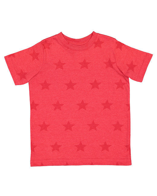 Toddler Five Star T-Shirt - DENIM STAR - 2T