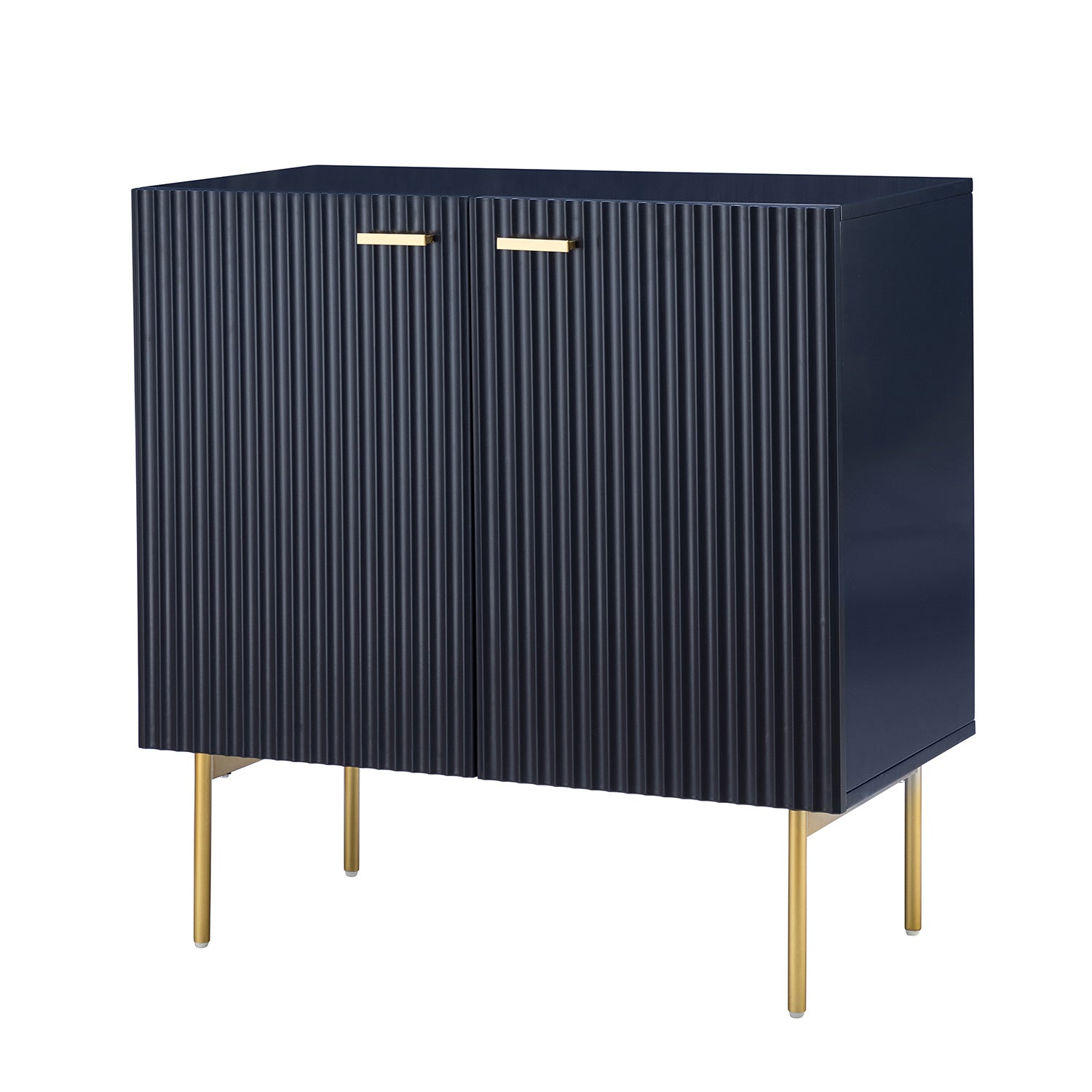 Knossos 30" Tall 2-Door Accent Cabinet-Navy