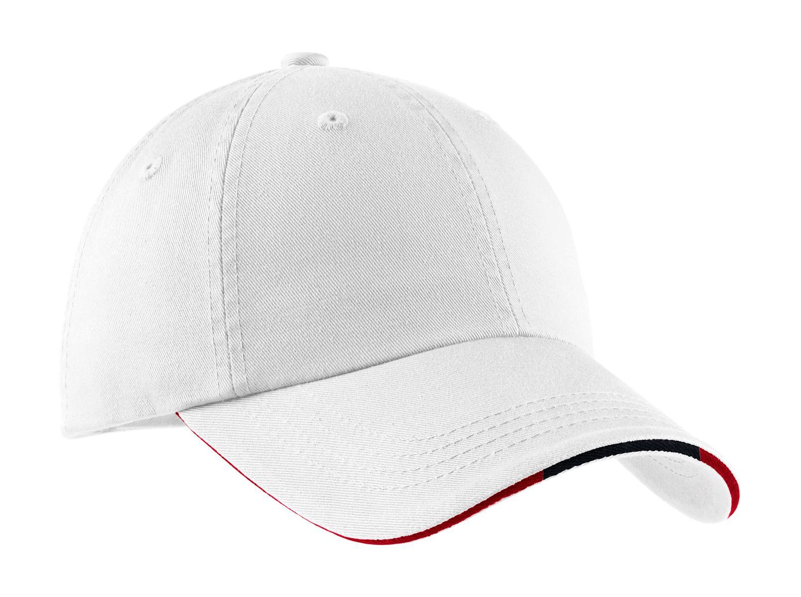 Port Authority Sandwich Bill Cap with Striped Closure C830